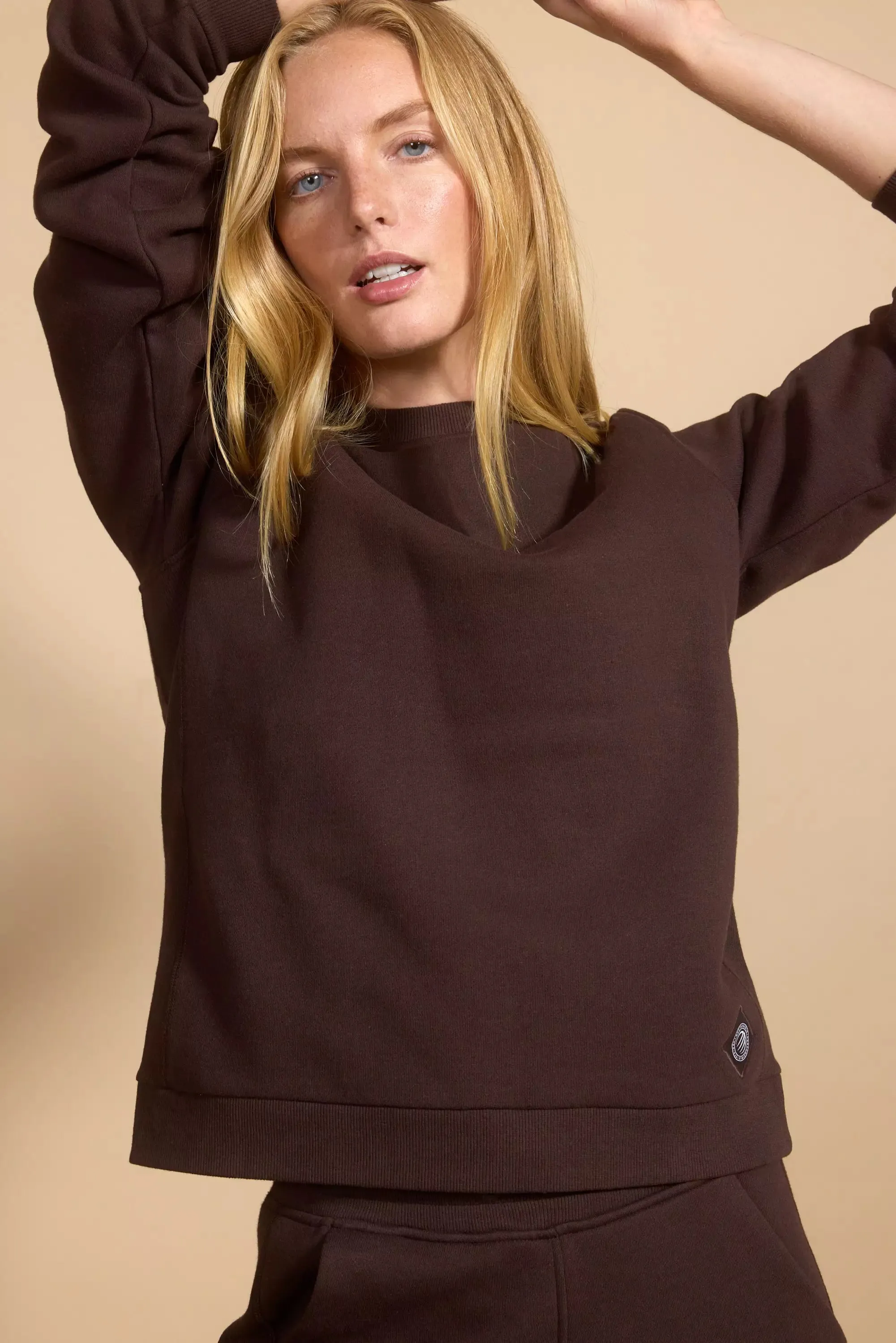 Comfort Fleece Sweatshirt - Chocolate Brown sold by MPG
