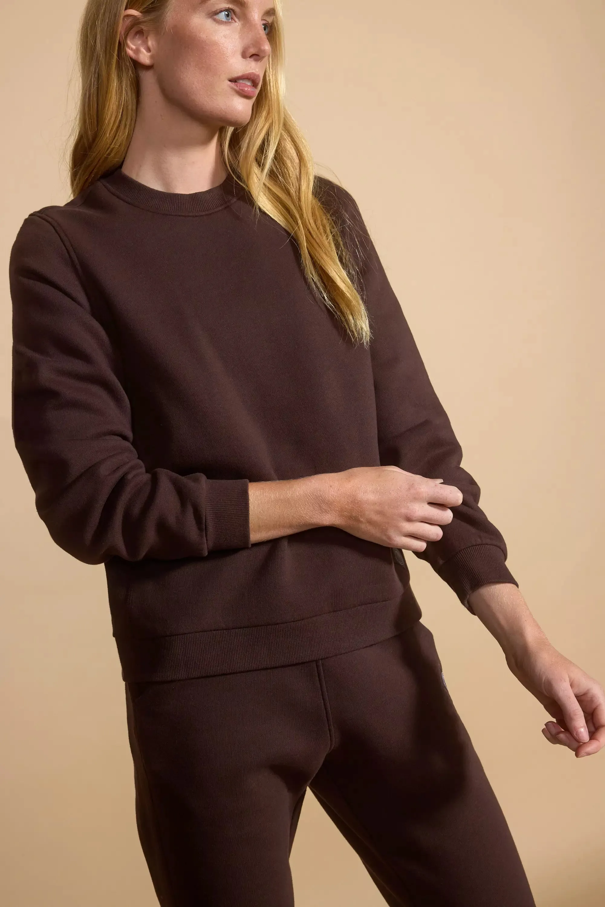 Comfort Fleece Sweatshirt - Chocolate Brown sold by MPG product image thumbnail 5