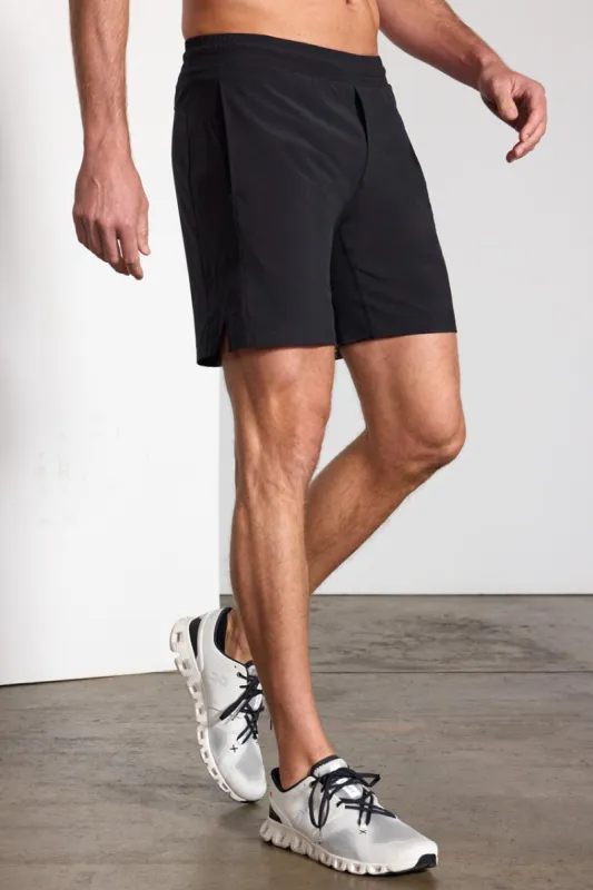 Stride Short with Liner - 7" - Black sold by MPG
