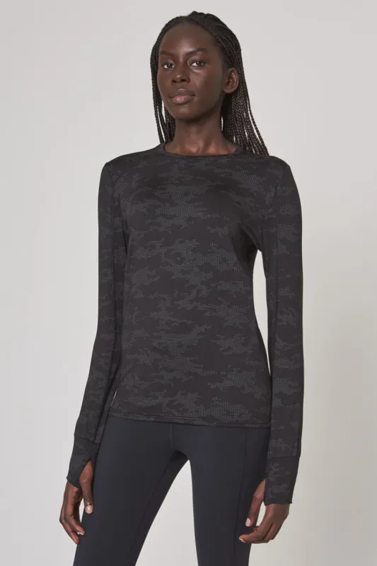 Womens Relaxed Reflective Cold Gear Top sold by MPG