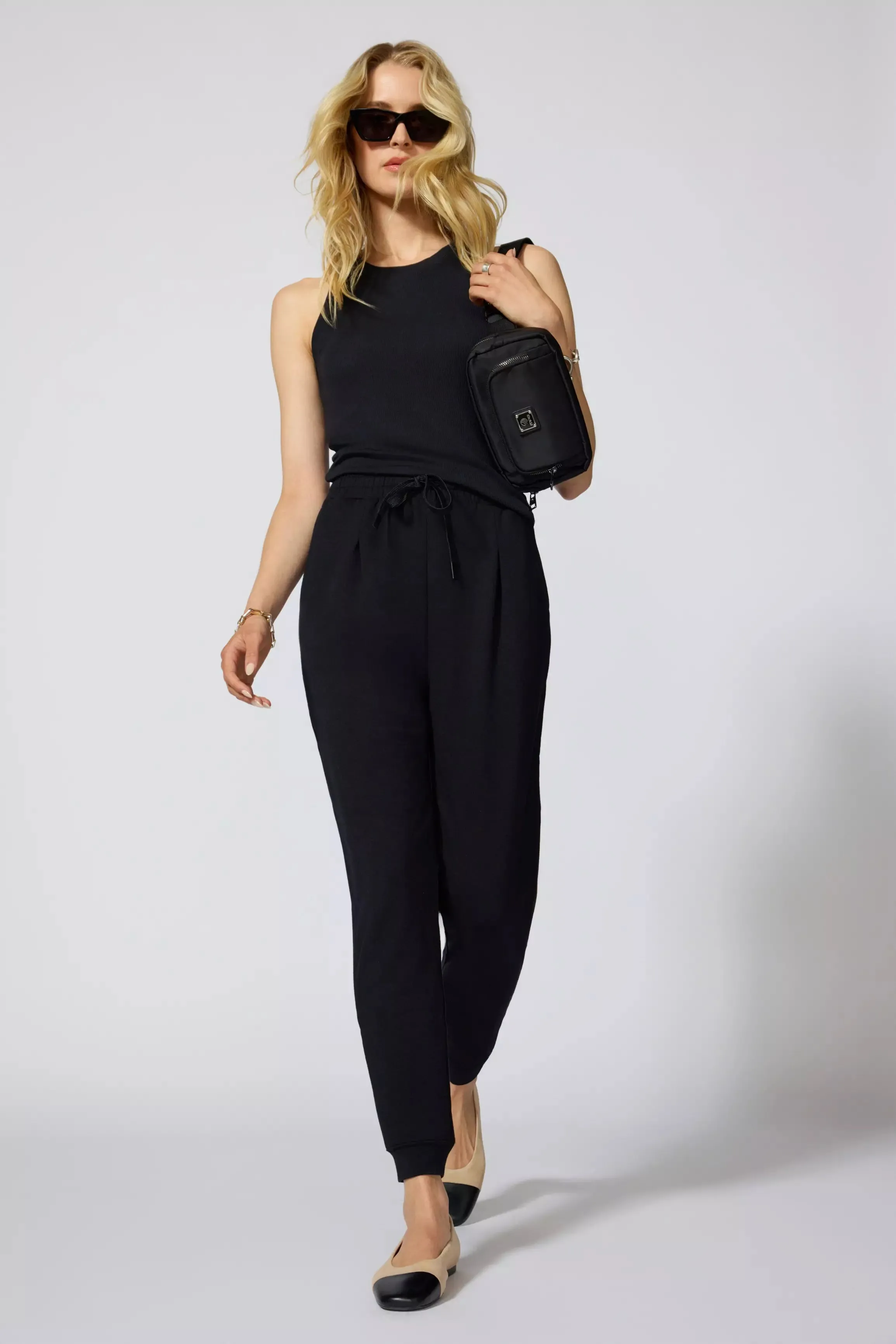 Serene TENCEL™ High-Waisted 26.5" Pleated Jogger sold by MPG product image thumbnail 2