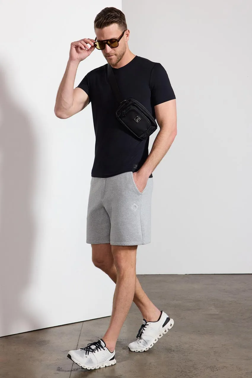 Pima Cotton V-Neck Tee - Black sold by MPG product image thumbnail 2