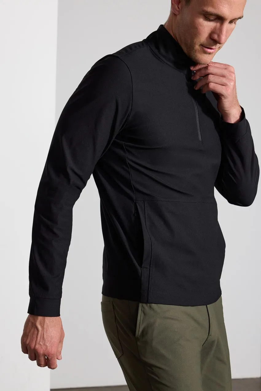 Limitless 1/2 Zip Pullover - Black sold by MPG