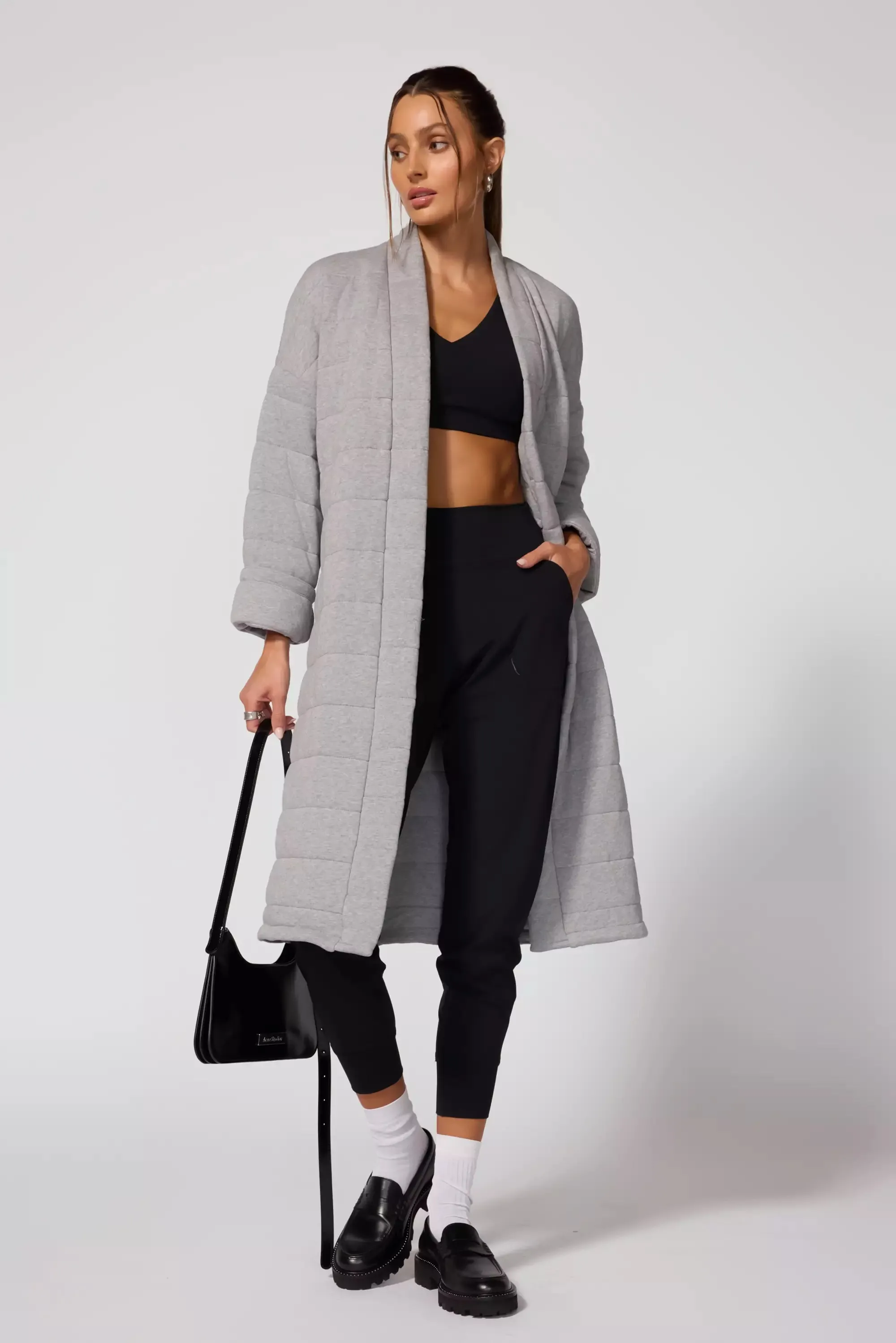 Immerse Studio Coat - Htr Concrete sold by MPG product image thumbnail 2