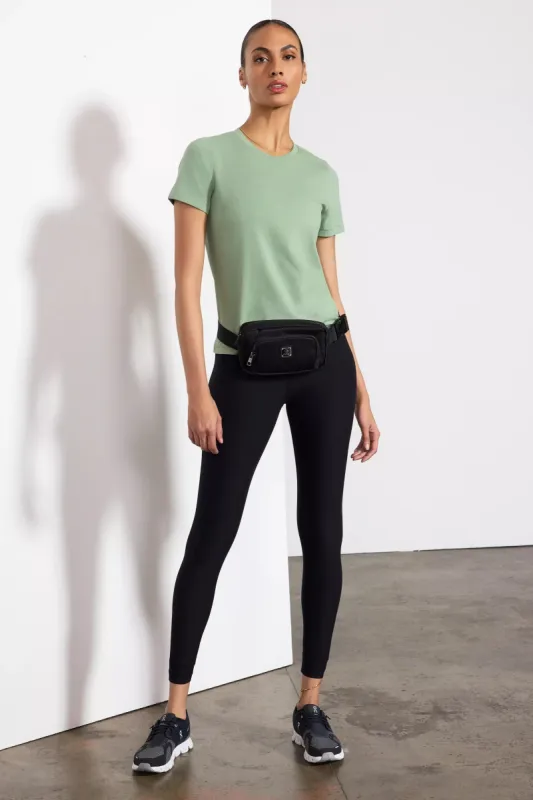 Pima Cotton Classic Fit Tee - Hedge Green sold by MPG