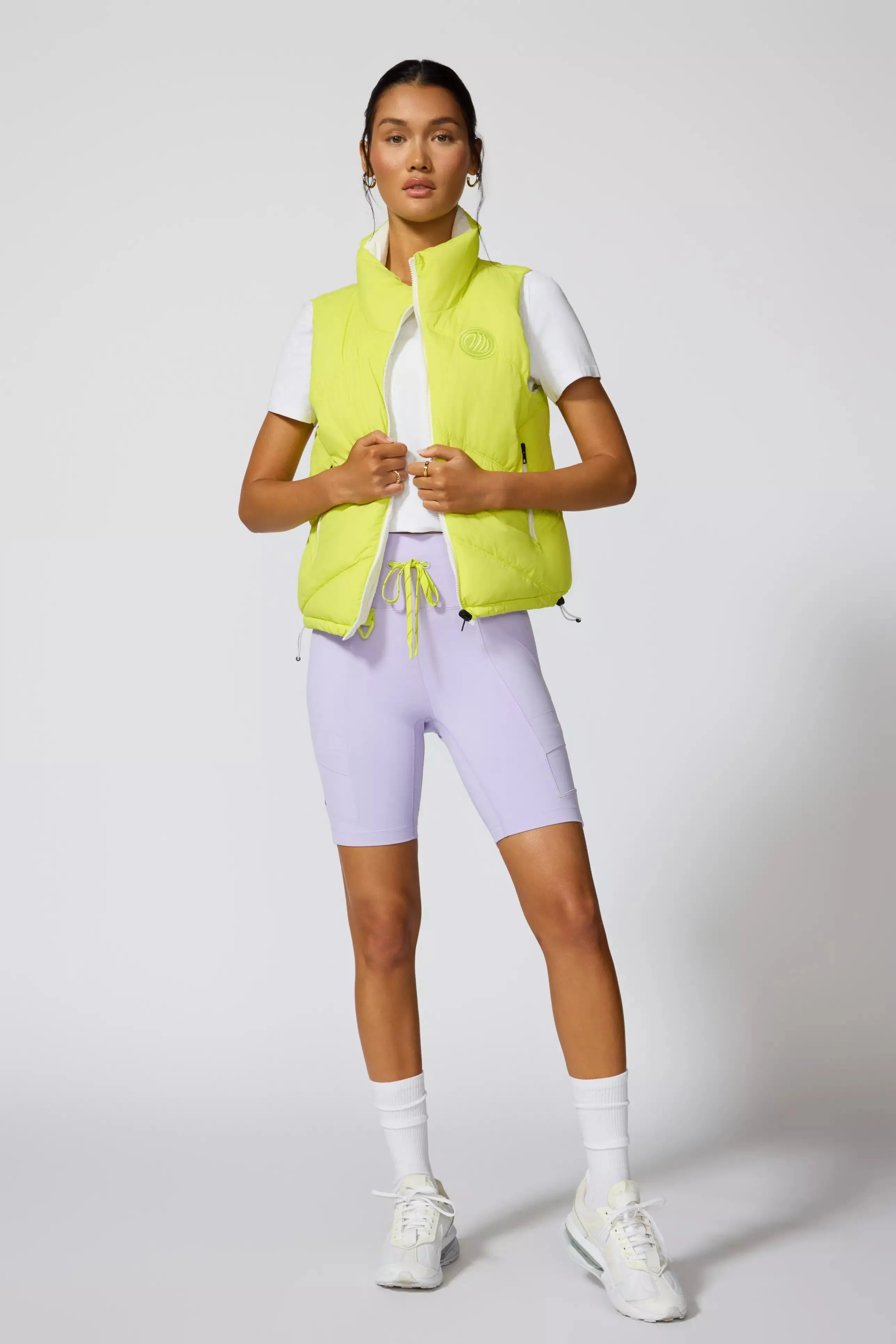 Captivate Reversible Vest - White/Primrose sold by MPG product image thumbnail 2