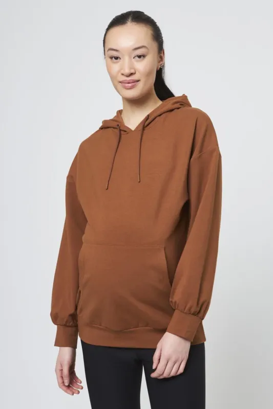 Balance TENCEL™ Modal Oversized Long Maternity Hoodie sold by MPG