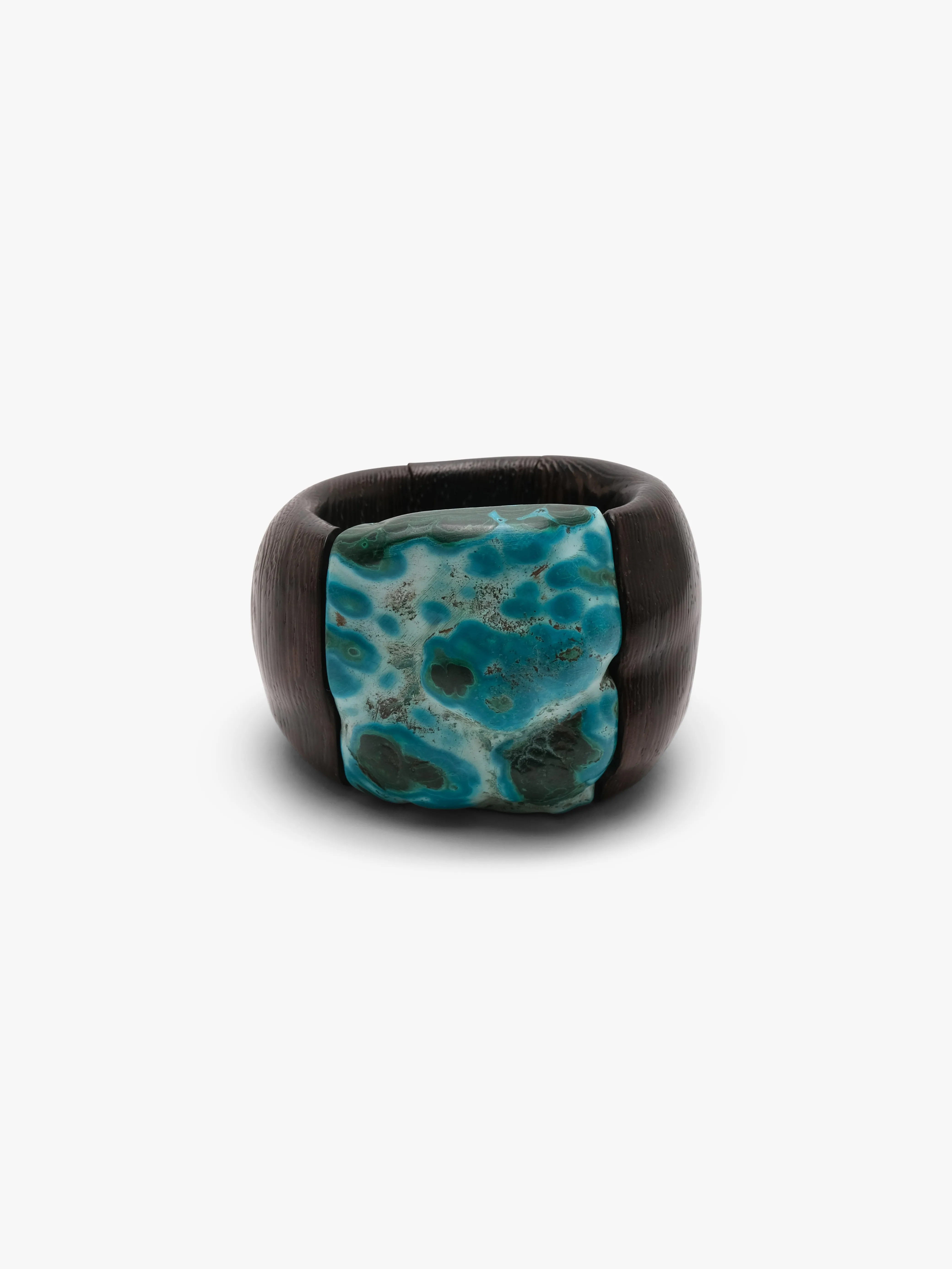 Bracelet: bog oak, malachite sold by Monies product image thumbnail 2