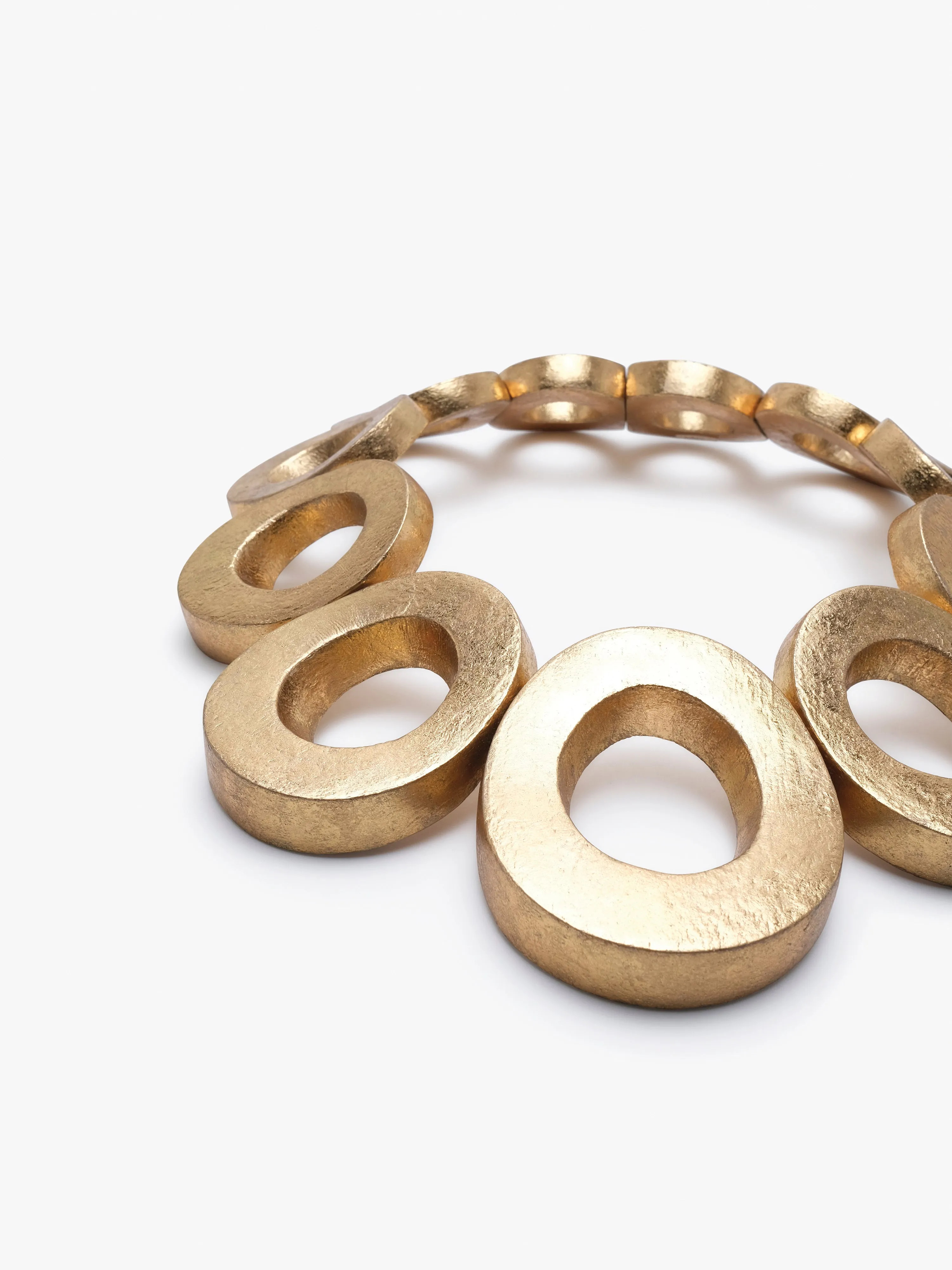 Eira necklace: acacia, goldfoil sold by Monies product image thumbnail 3