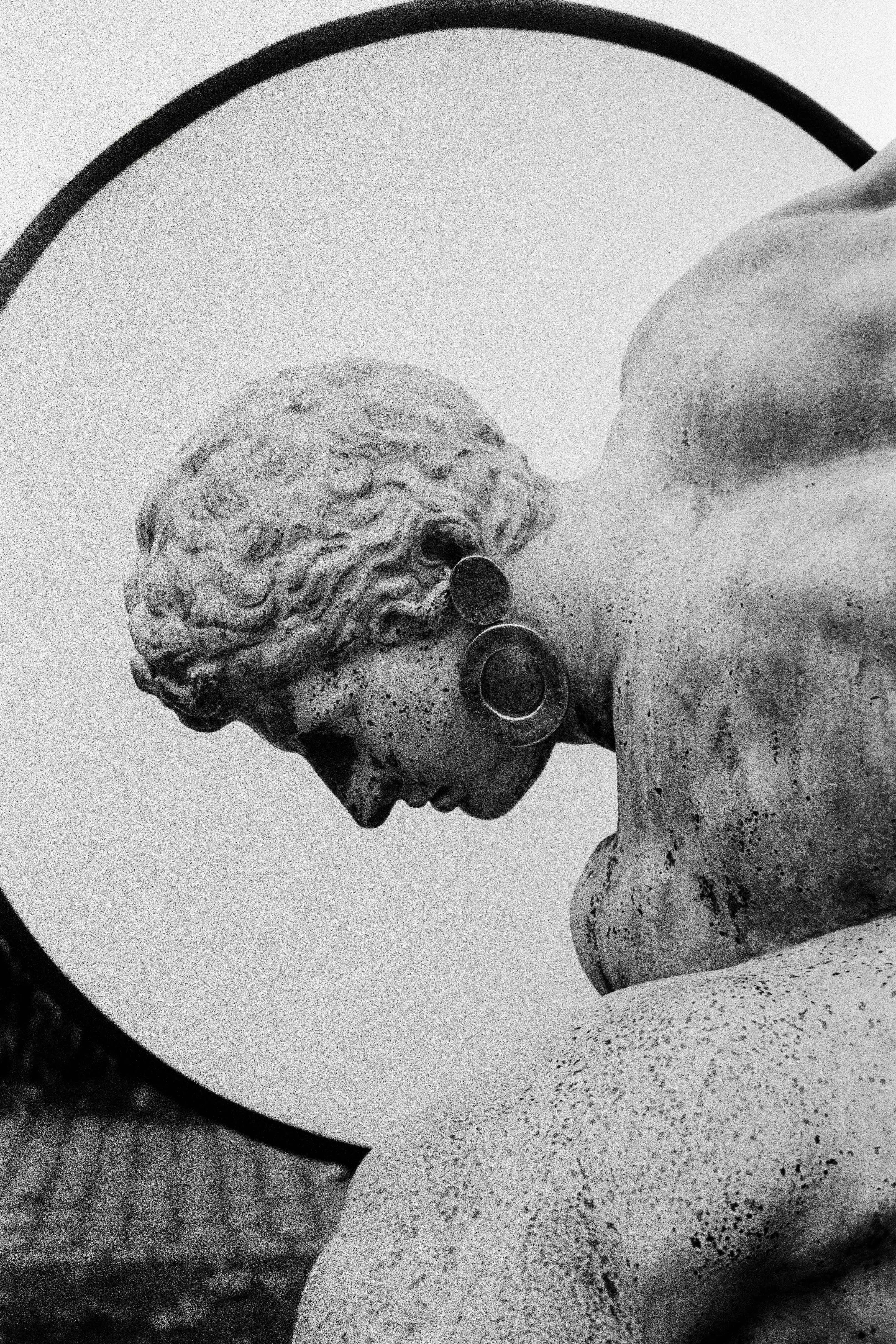 Evara earrings: acacia, goldfoil sold by Monies product image thumbnail 4