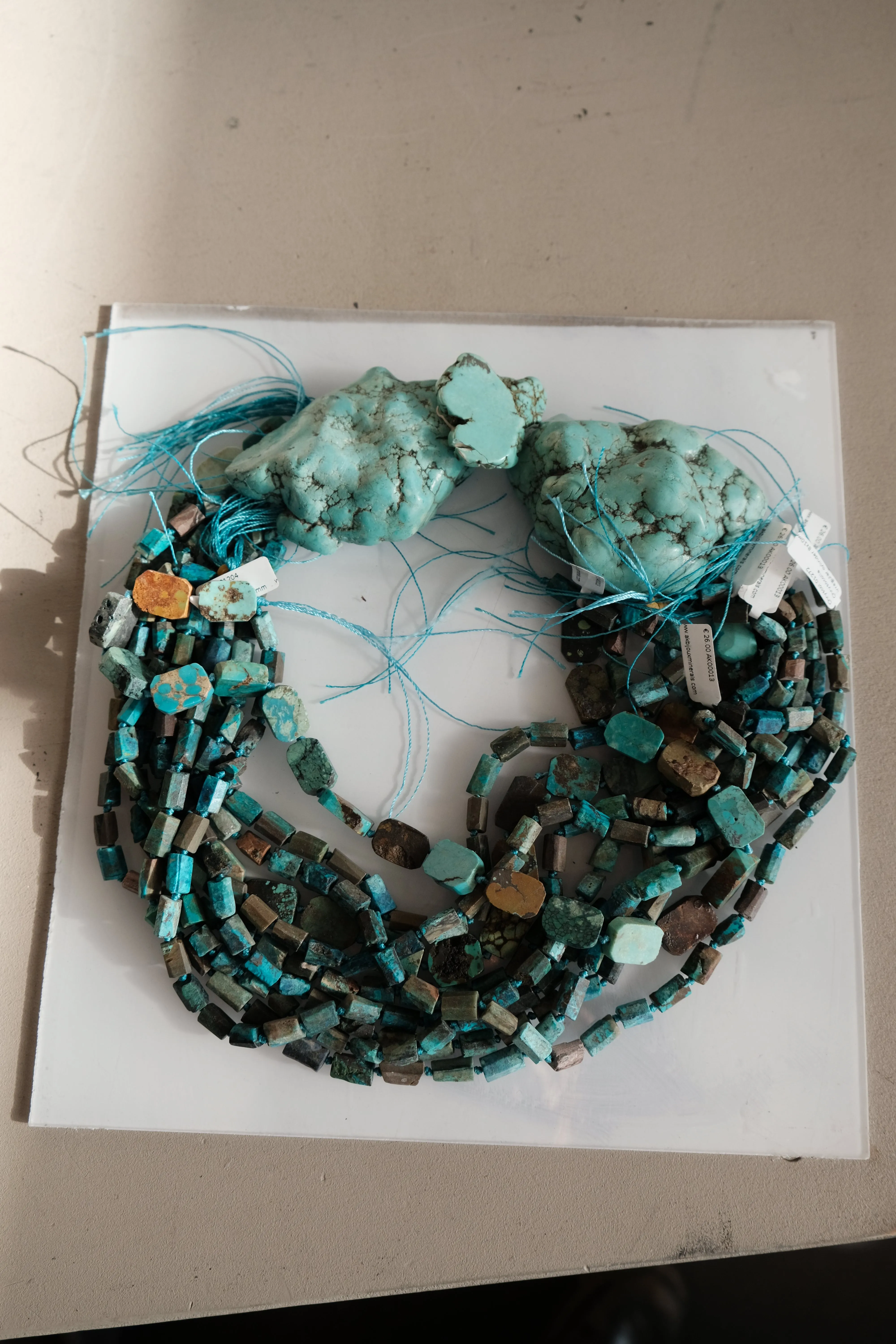 Necklace: chrysocolla, turquoise sold by Monies product image thumbnail 2