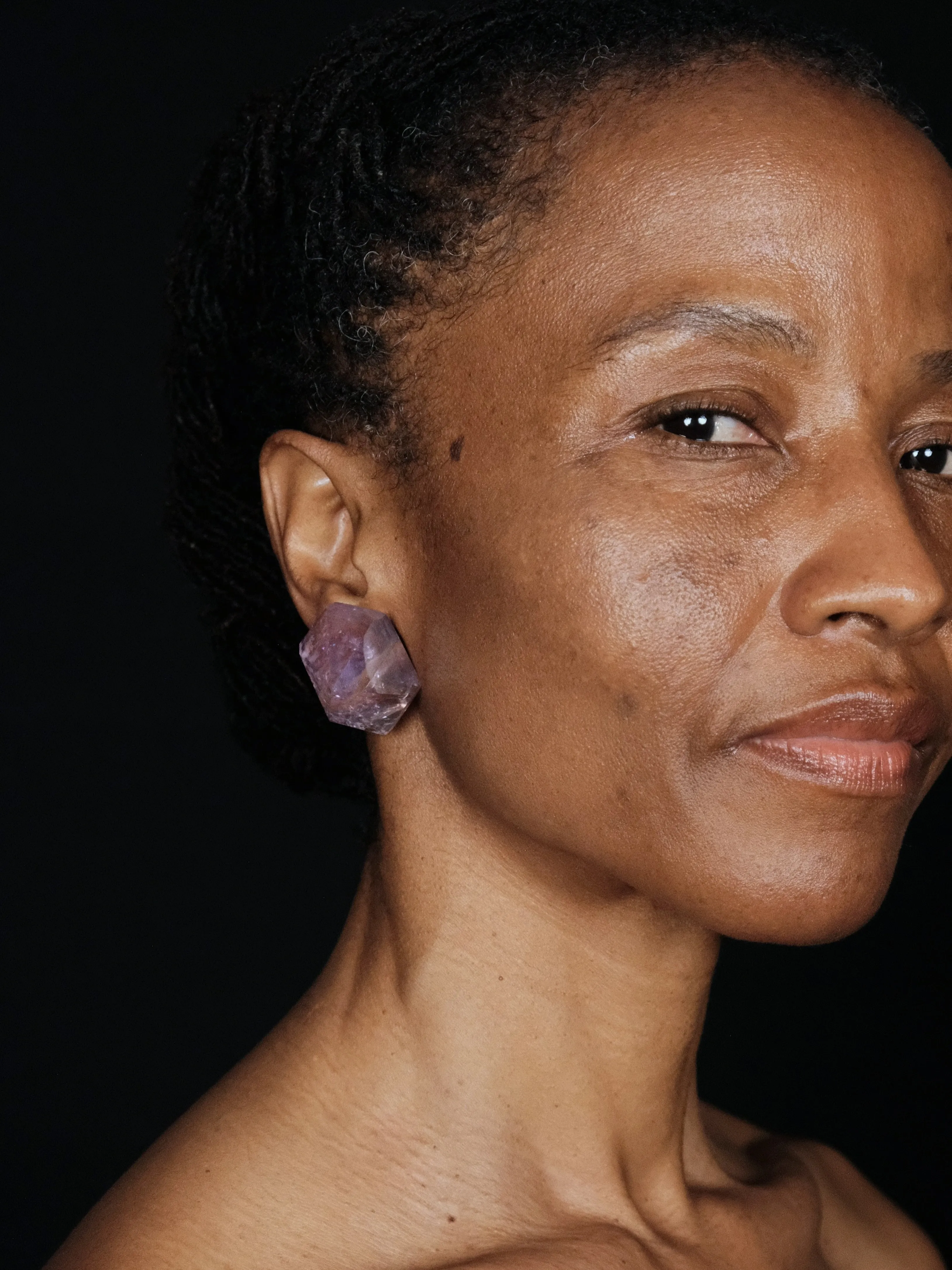 Earrings: amethyst sold by Monies product image thumbnail 2