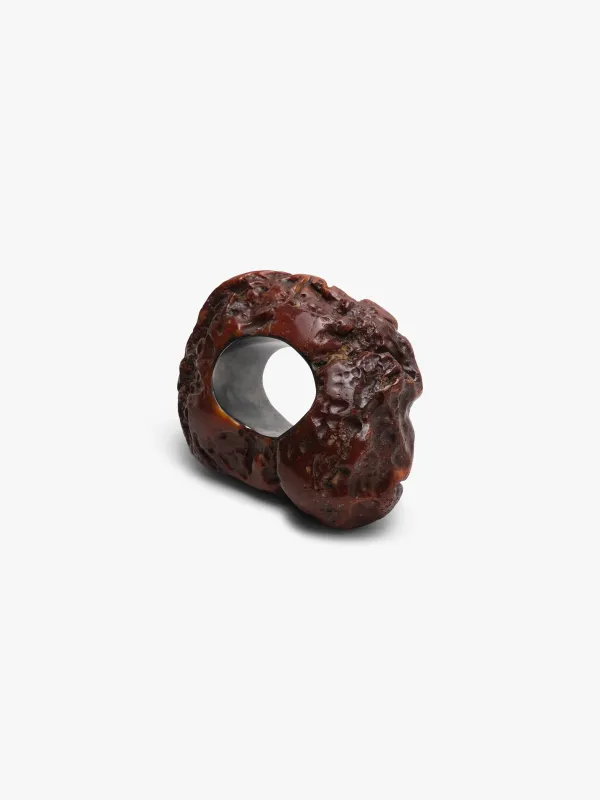 Bracelet: amber, sterling silver sold by Monies