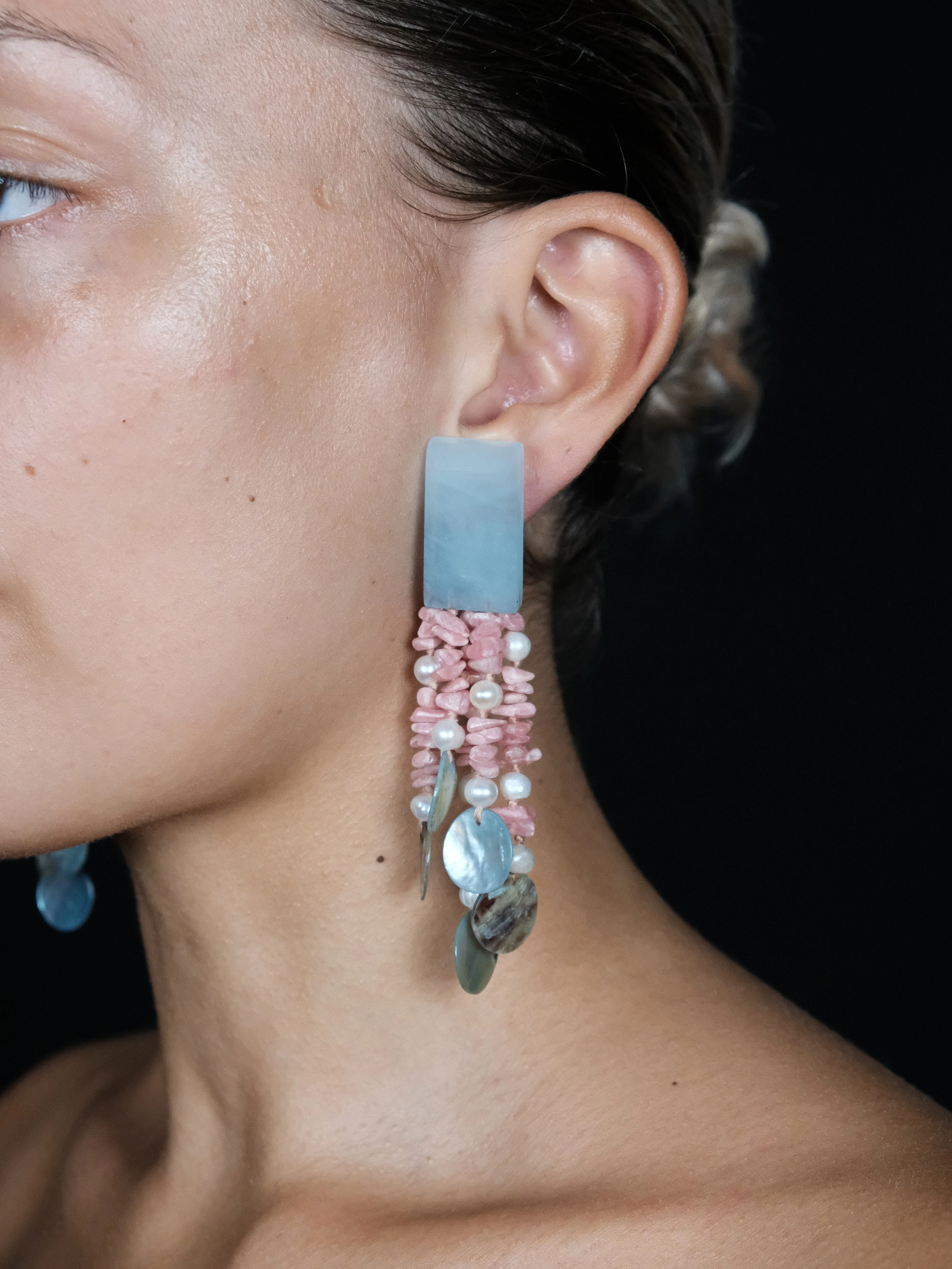 Earrings: multi materials sold by Monies product image thumbnail 2