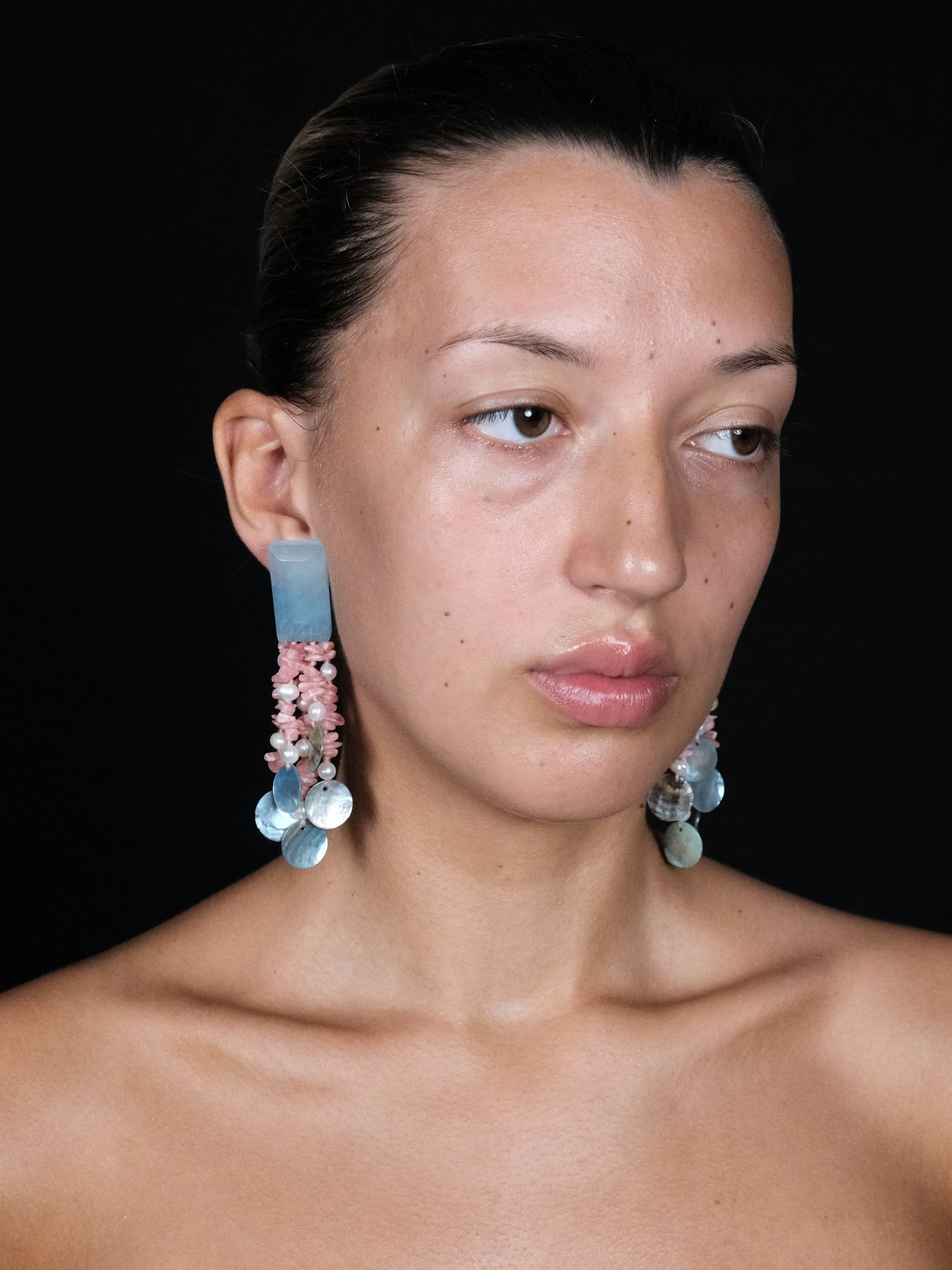 Earrings: multi materials sold by Monies product image thumbnail 4