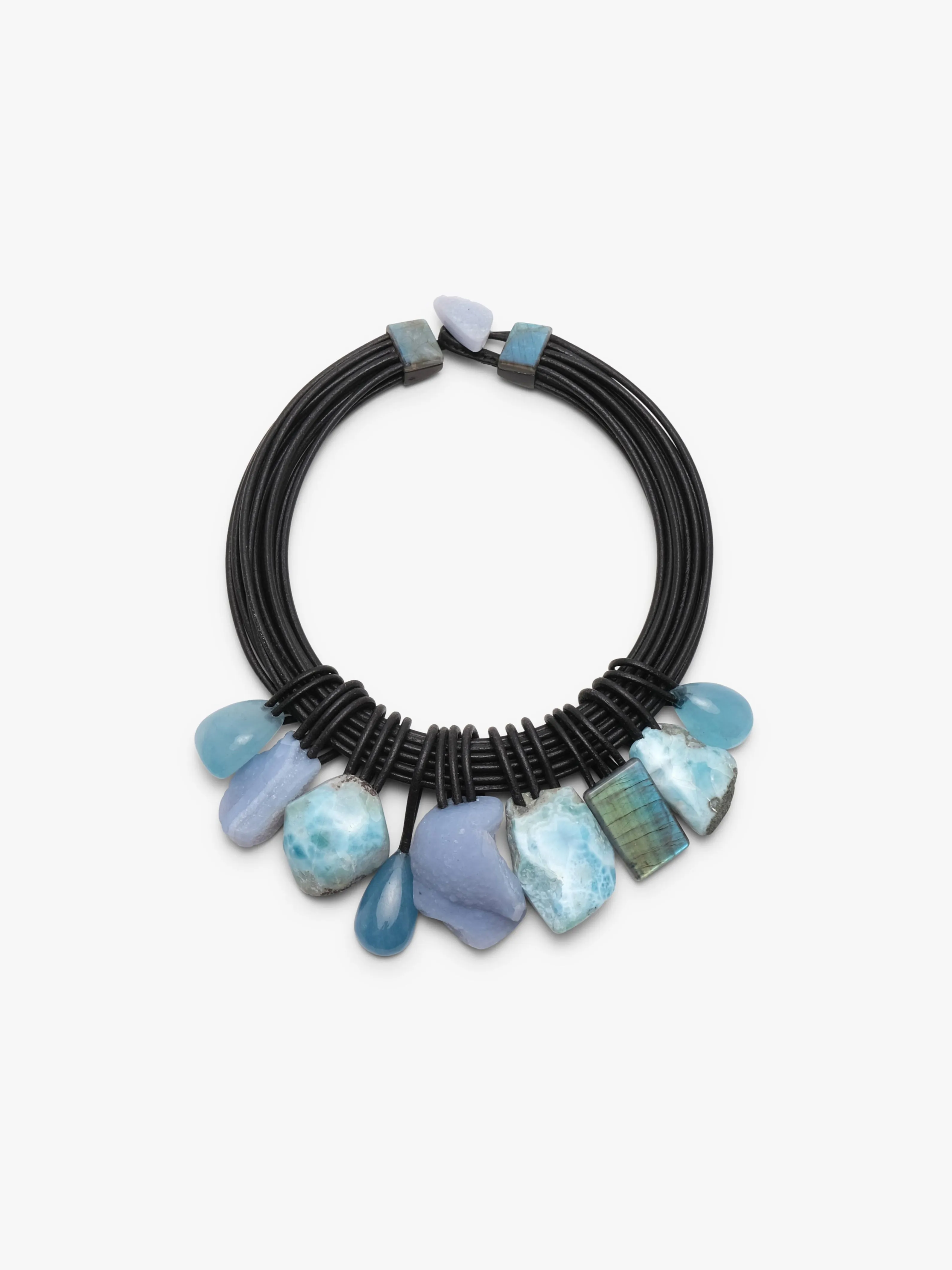 Necklace: multi materials sold by Monies