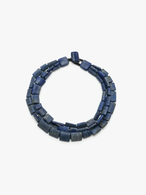 Necklace: lapis lazuli sold by Monies