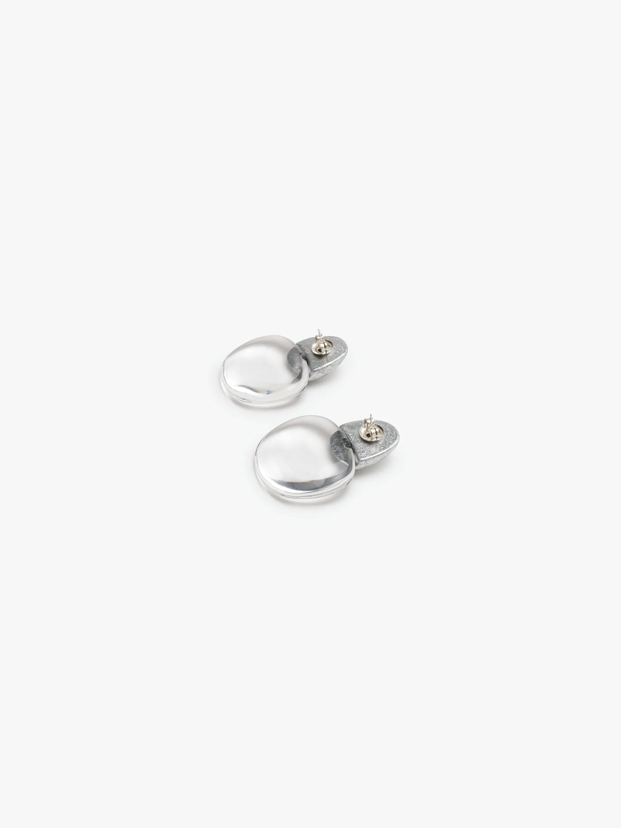 Folia stud earrings: acrylic, silverfoil sold by Monies product image thumbnail 5