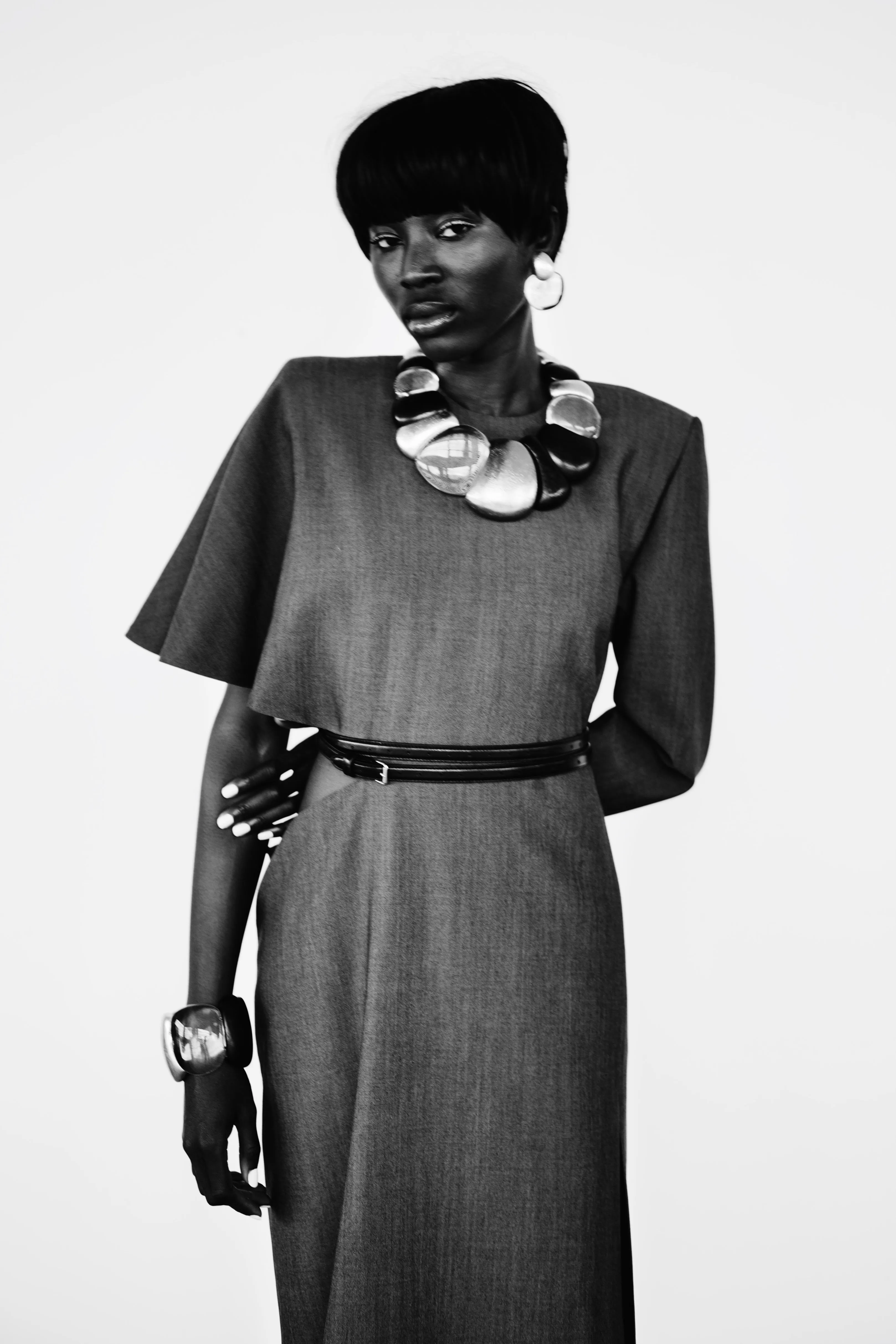 Oria necklace: mixed materials sold by Monies product image thumbnail 3