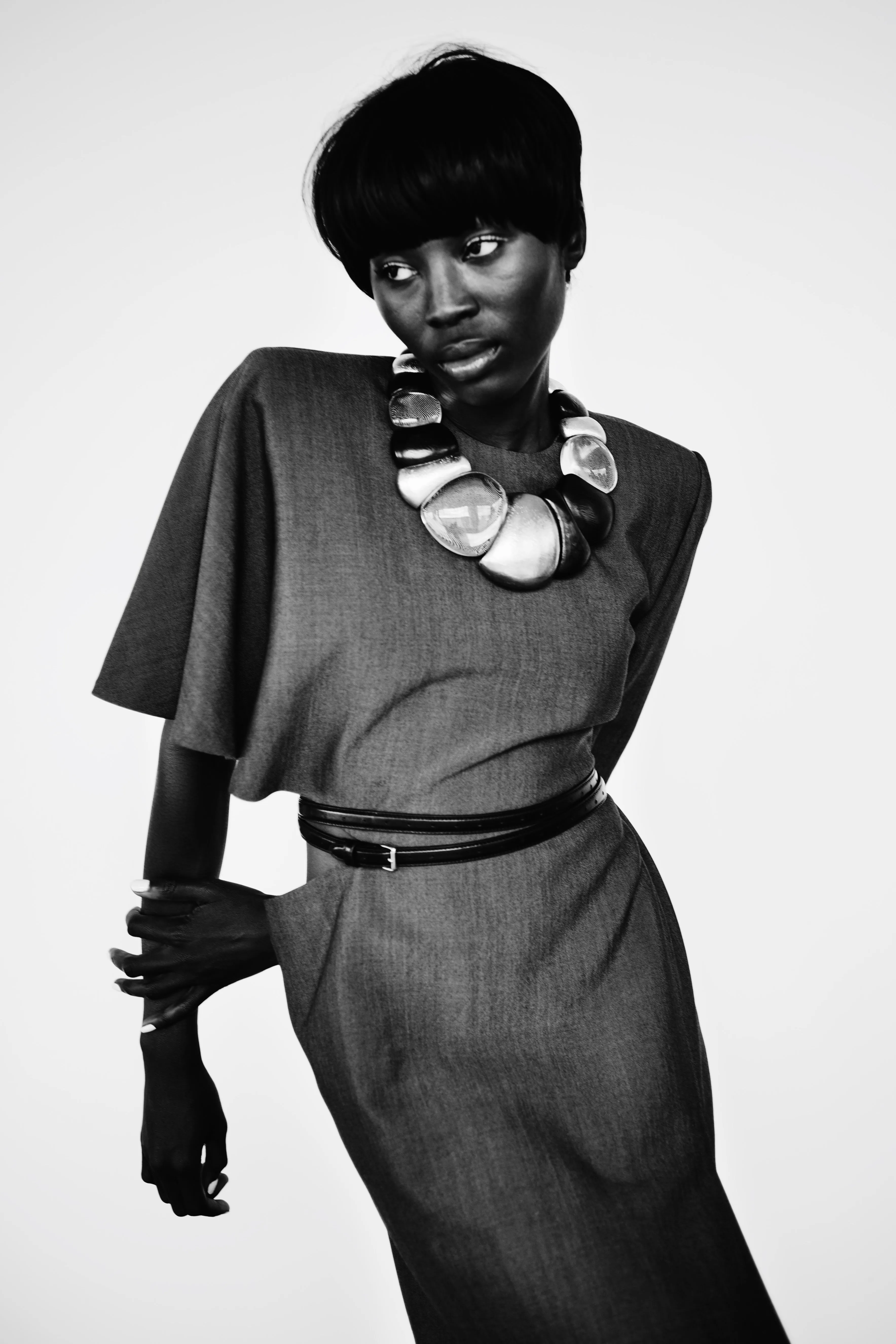 Oria necklace: mixed materials sold by Monies product image thumbnail 2