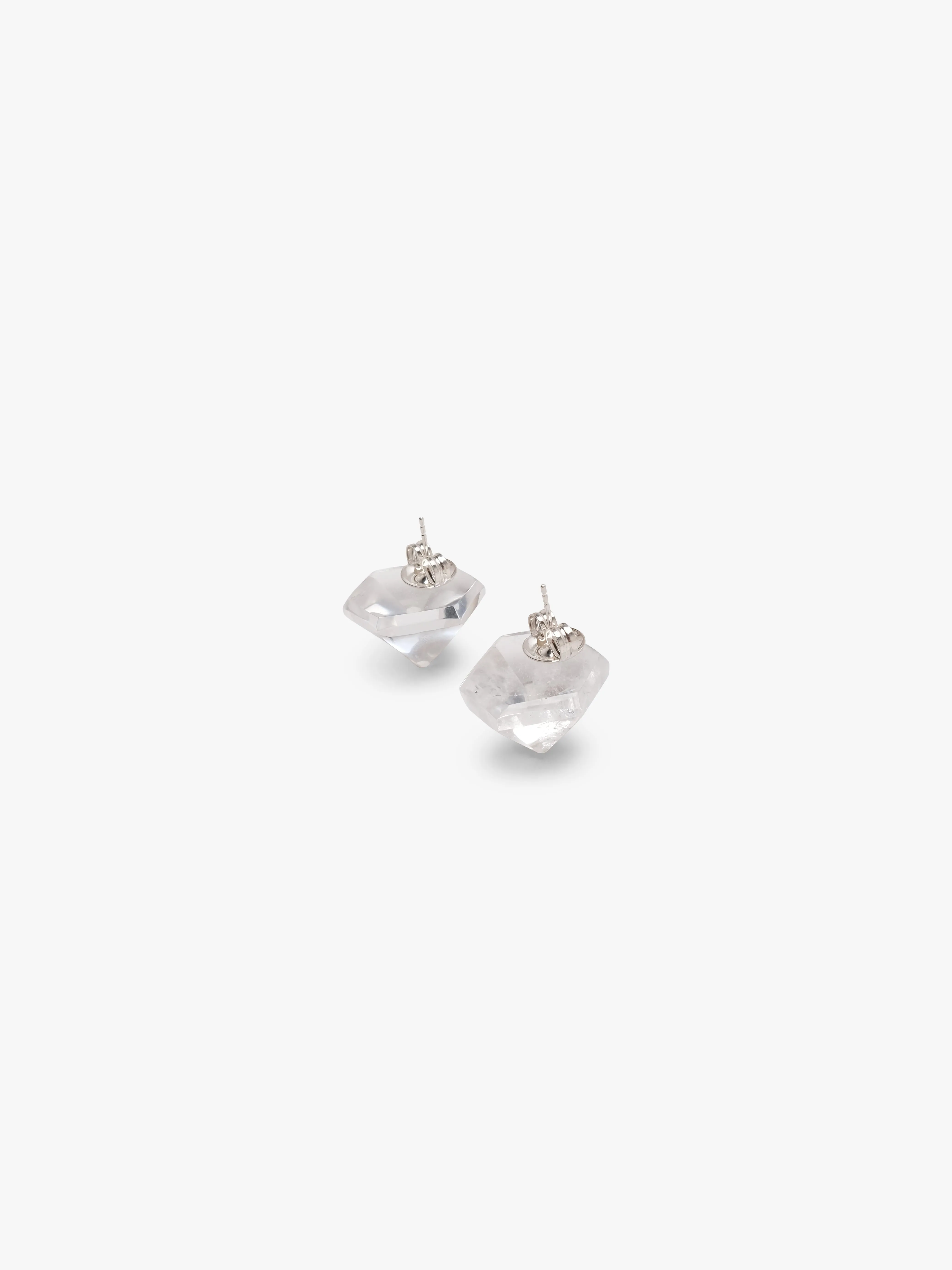 Éclat stud earrings: mountain crystal sold by Monies product image thumbnail 4
