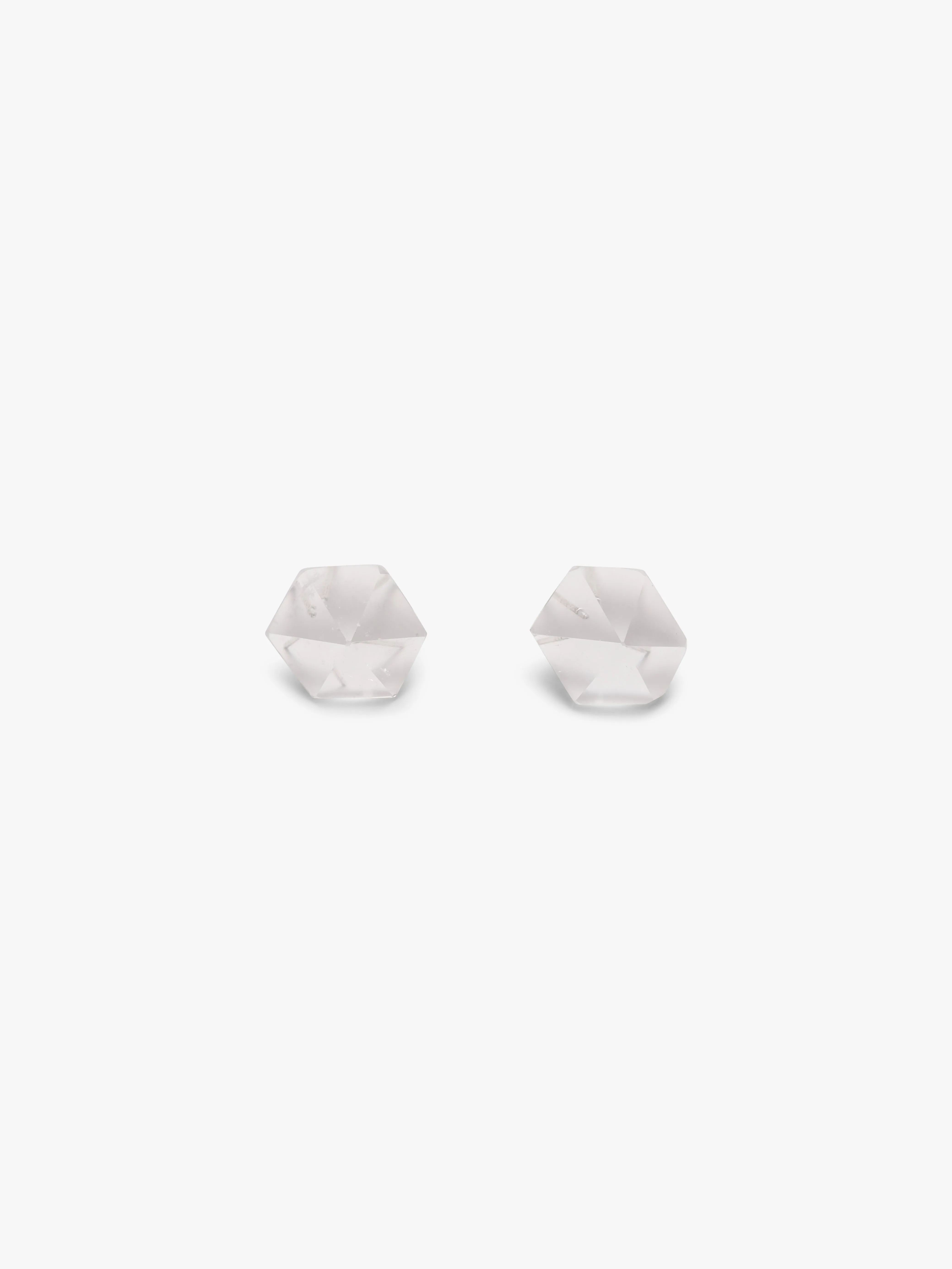 Éclat stud earrings: mountain crystal sold by Monies product image thumbnail 5