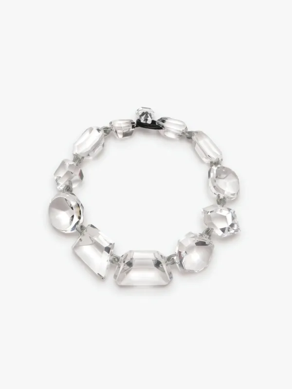 Bina necklace: acrylic, wire sold by Monies