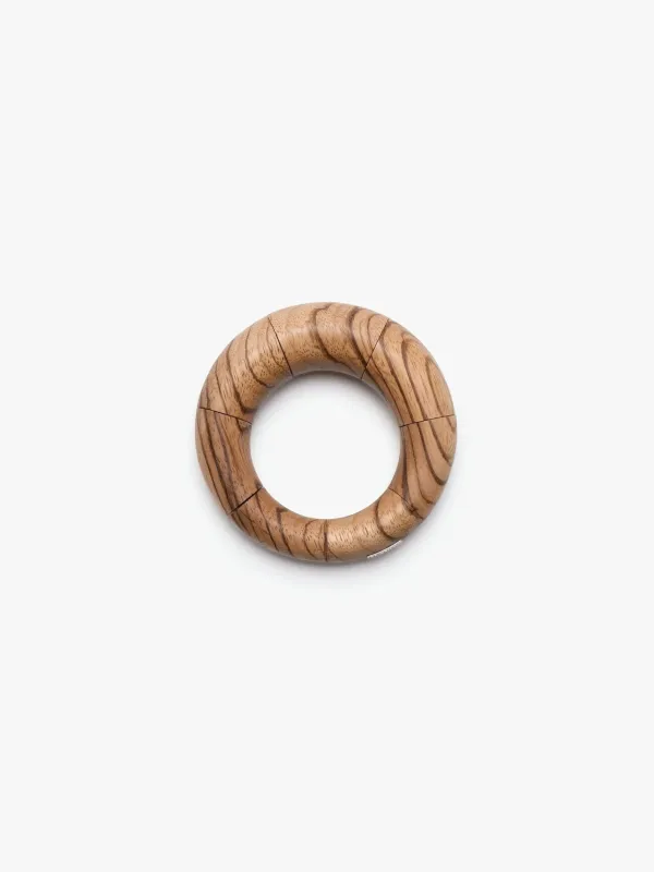 Ligna bracelet: zebrano wood made by Monies