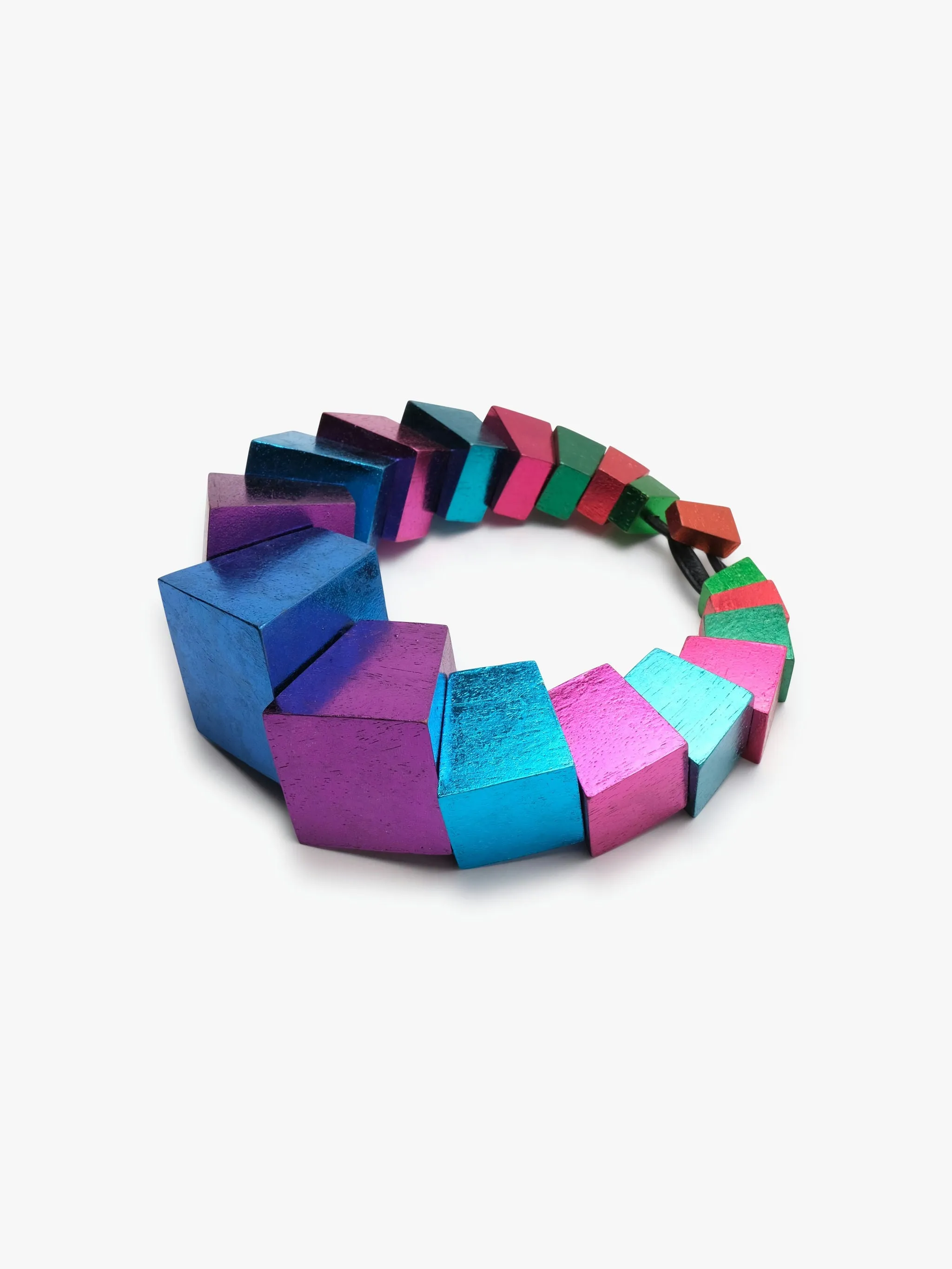 Solis necklace: acacia, metallic foil sold by Monies product image thumbnail 4