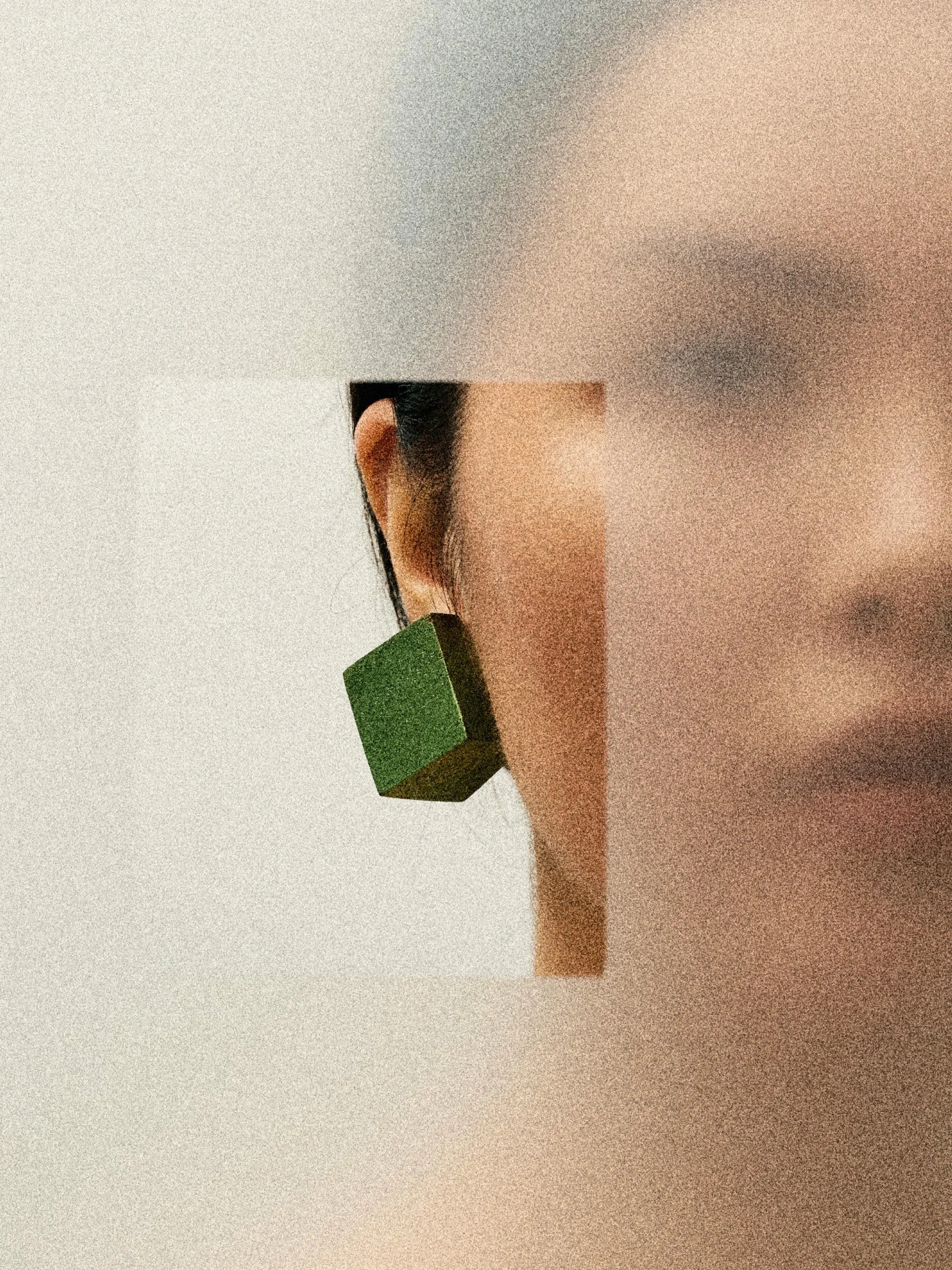 Venia earrings: green sold by Monies product image thumbnail 2