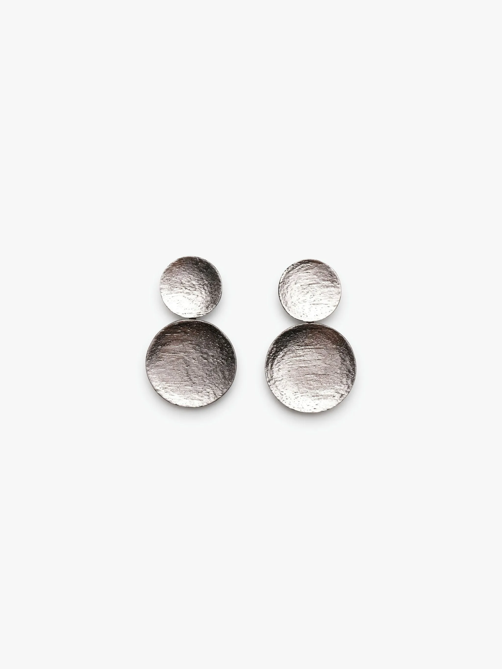 Arida earrings: acacia, silverfoil sold by Monies