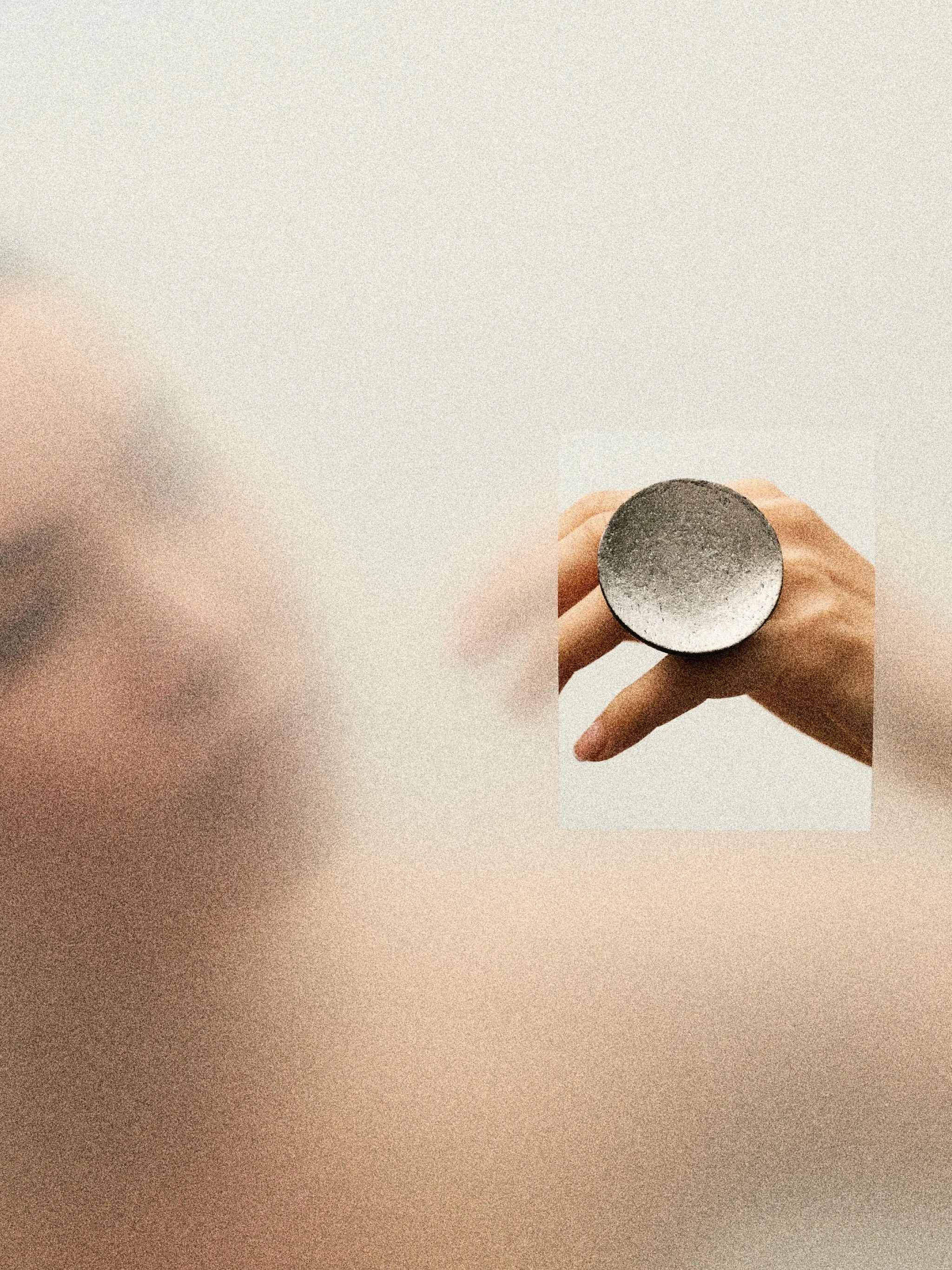 Sora ring: acacia, silverfoil, leather sold by Monies product image thumbnail 2