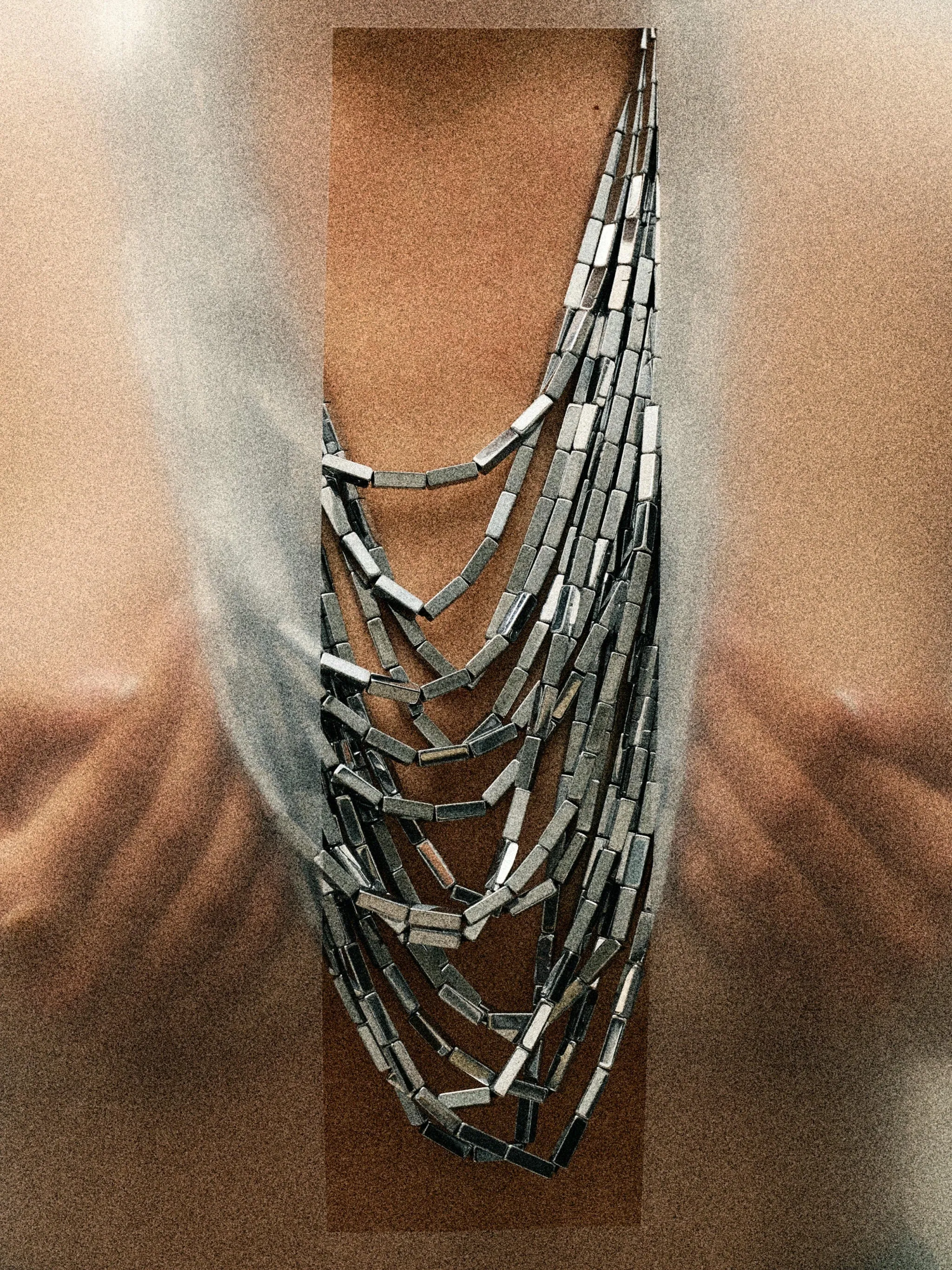 Silva necklace: hematite stone sold by Monies product image thumbnail 4