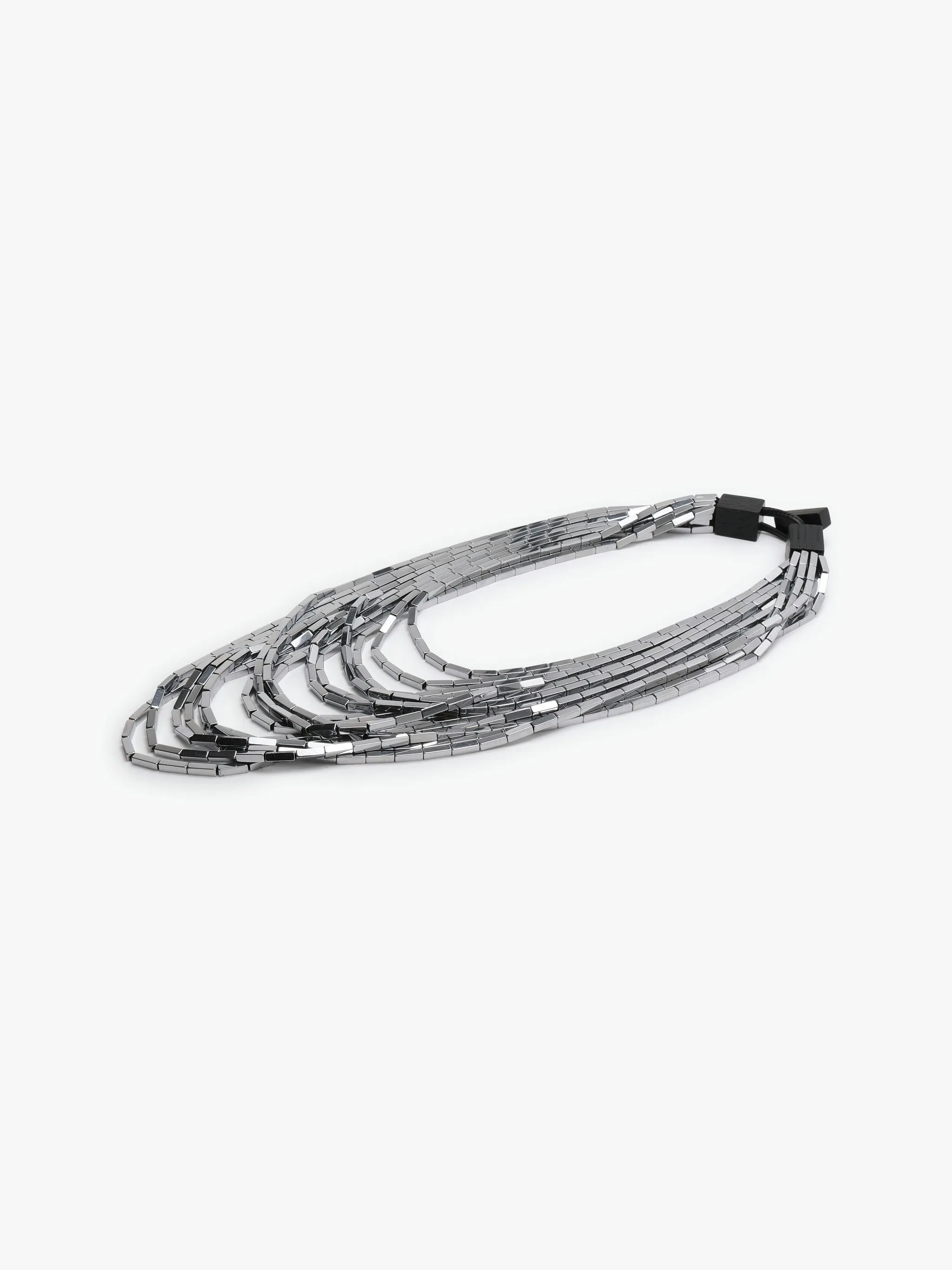 Silva necklace: hematite stone sold by Monies product image thumbnail 3