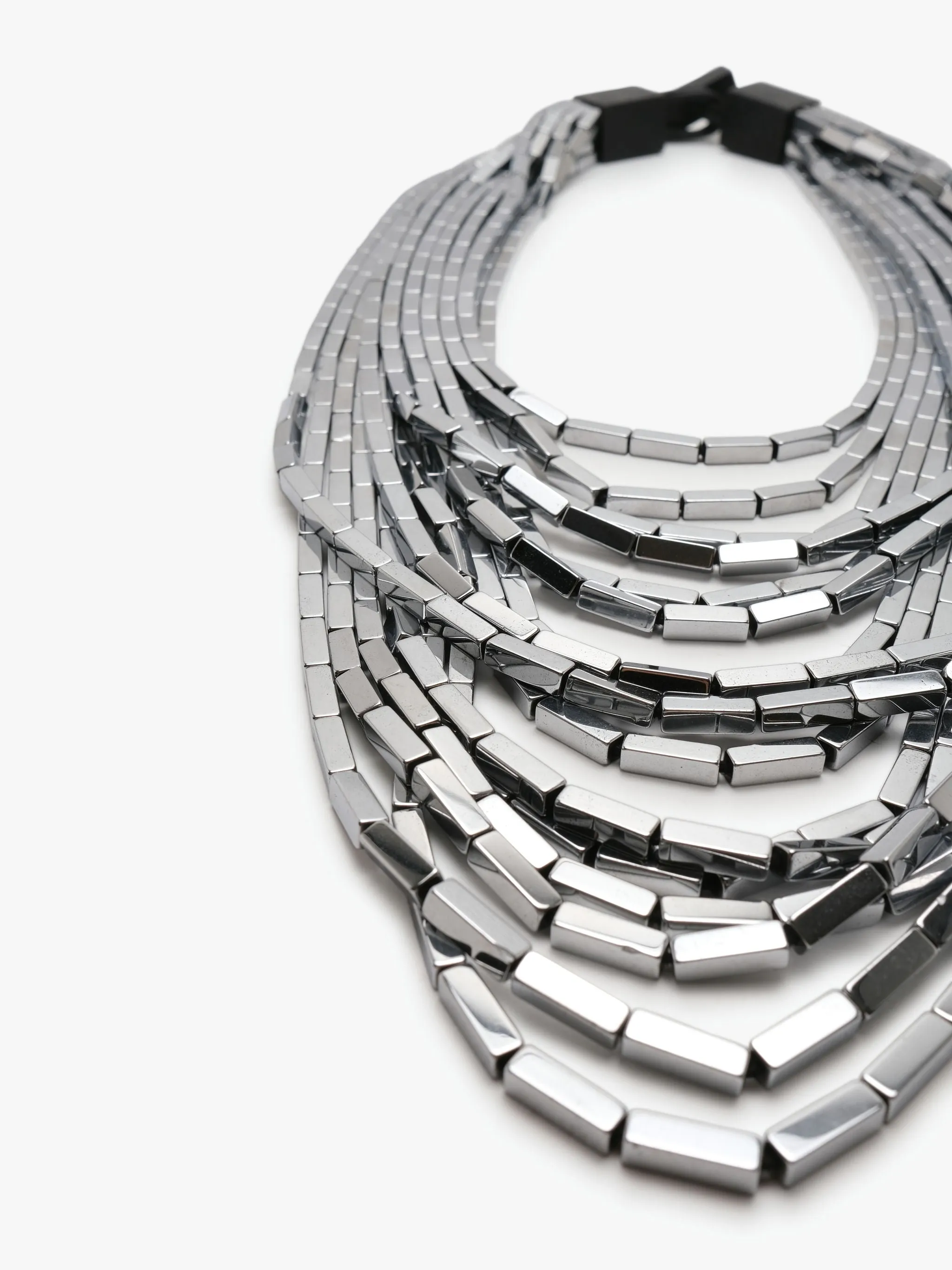 Silva necklace: hematite stone sold by Monies product image thumbnail 2