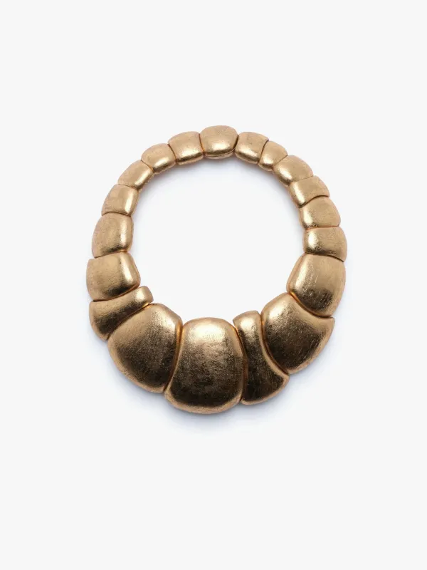 Oria necklace: acacia, goldfoil sold by Monies