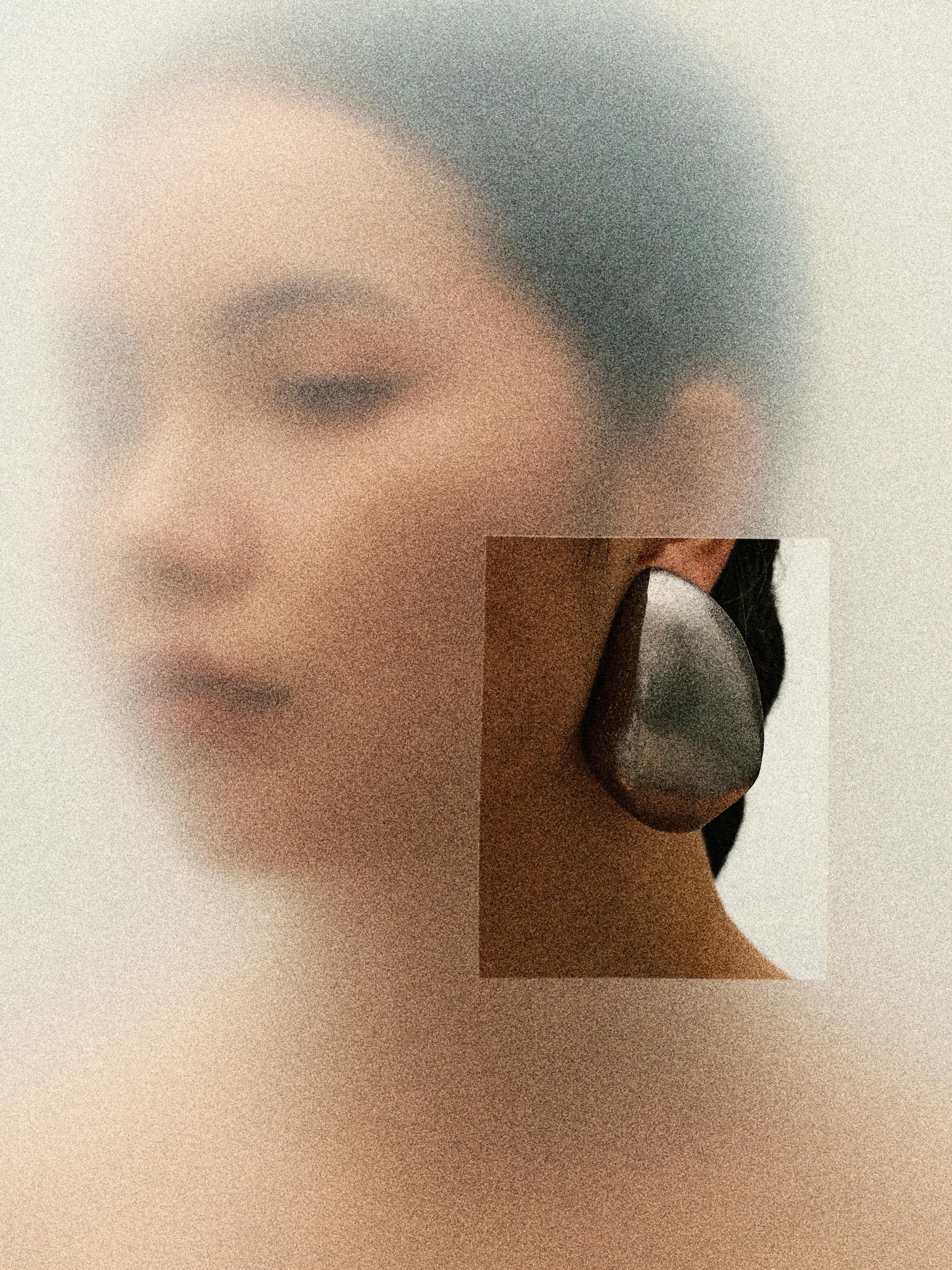 Cira earrings: acacia, silverfoil sold by Monies product image thumbnail 2