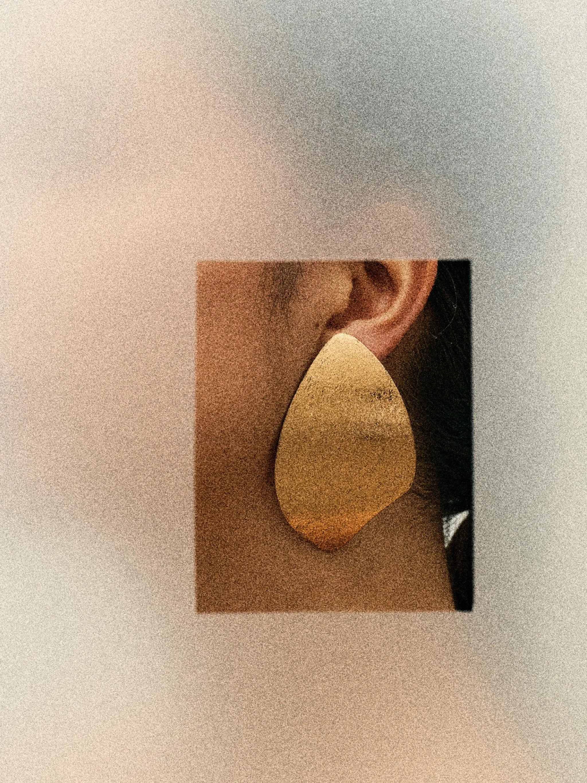 Lora earrings: acacia, goldfoil sold by Monies product image thumbnail 2