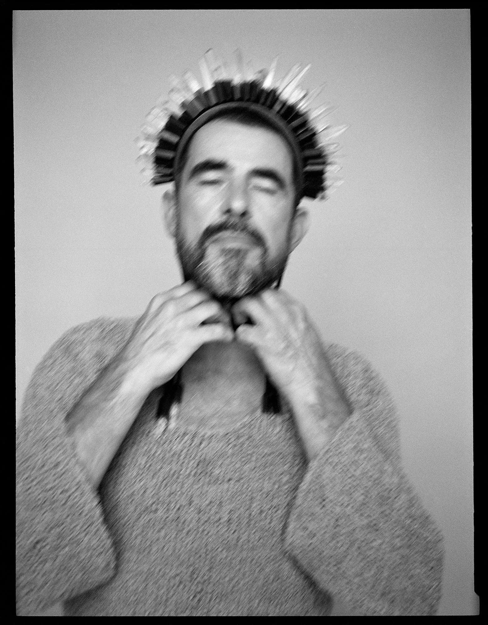 50th anniversary head piece: bog oak, mountain crystal sold by Monies product image thumbnail 2