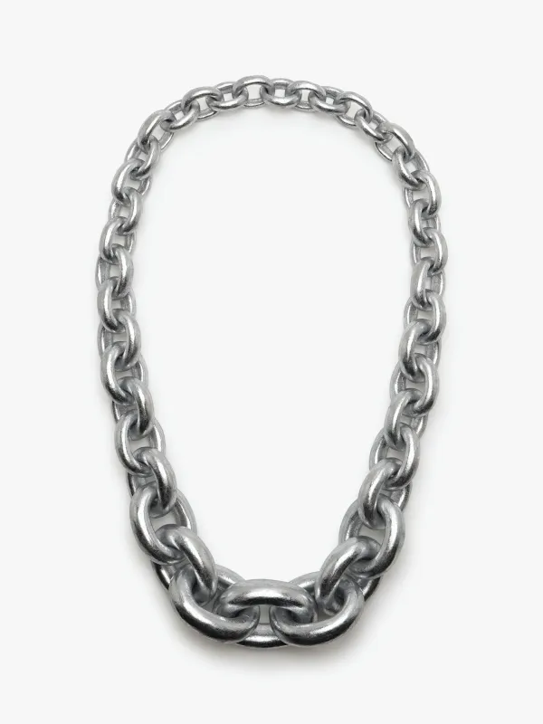 Shanghai necklace: silverfoil sold by Monies