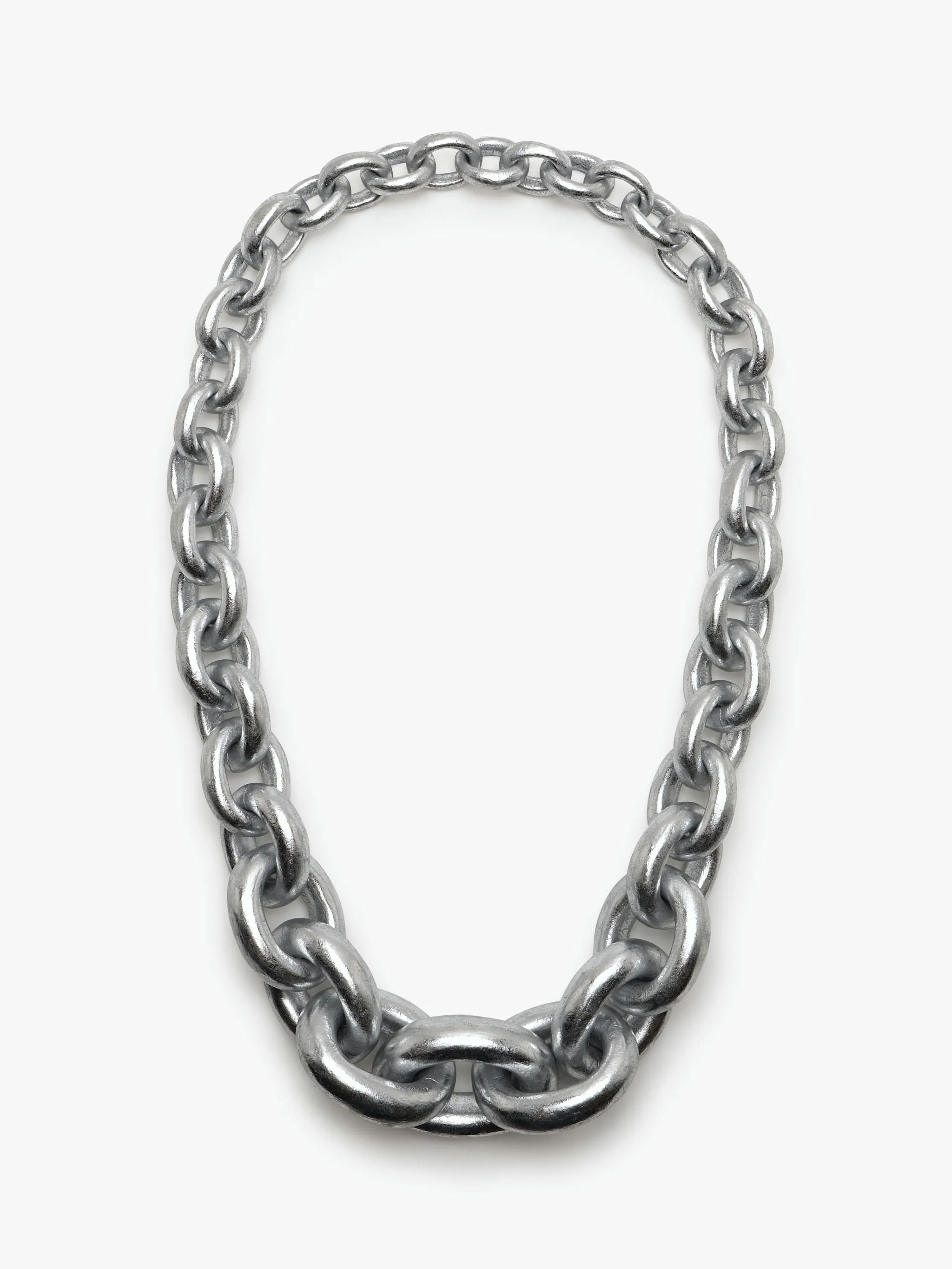 Shanghai necklace: silverfoil sold by Monies