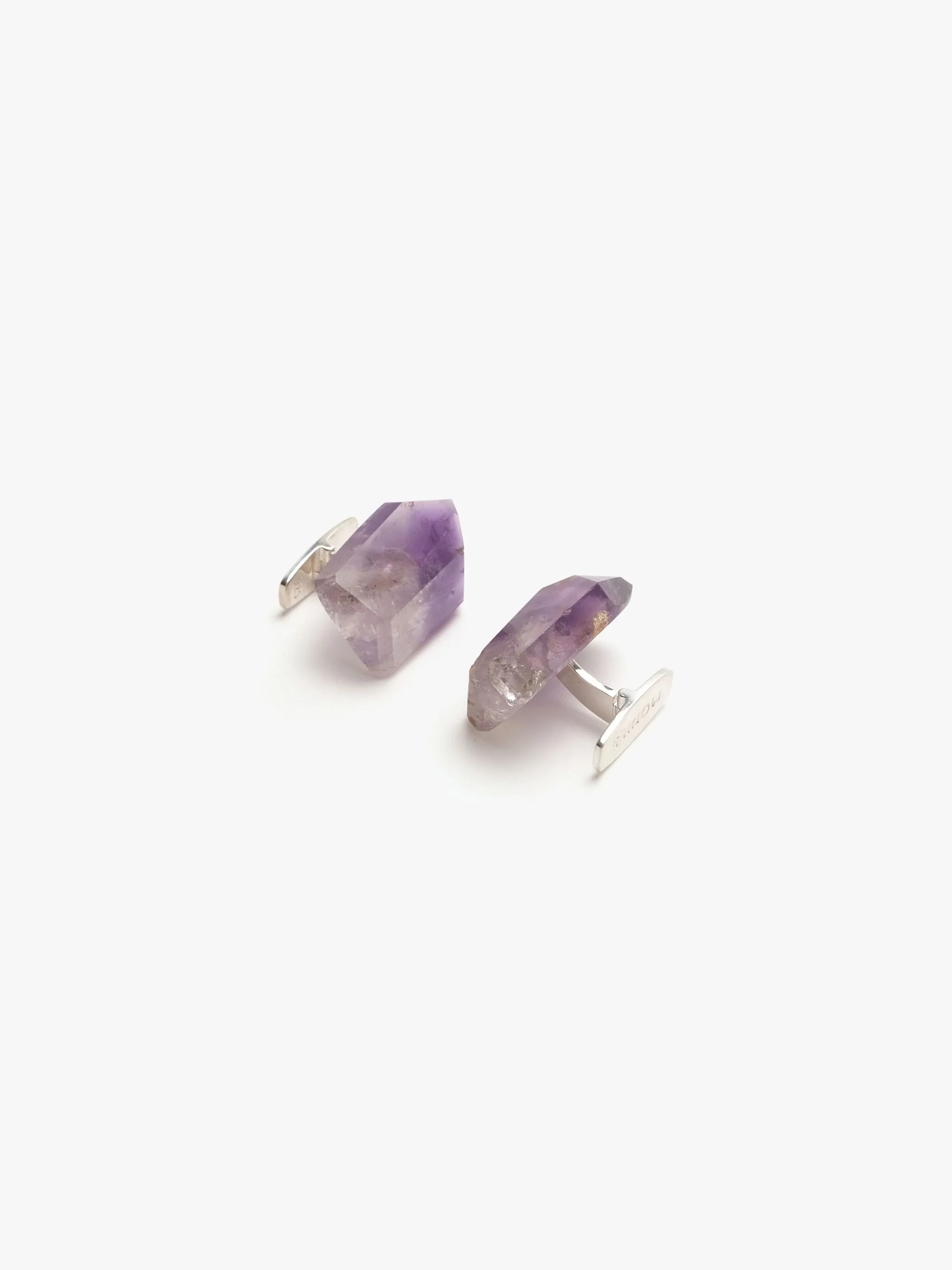 Cuff link: amethyst sold by Monies product image thumbnail 2