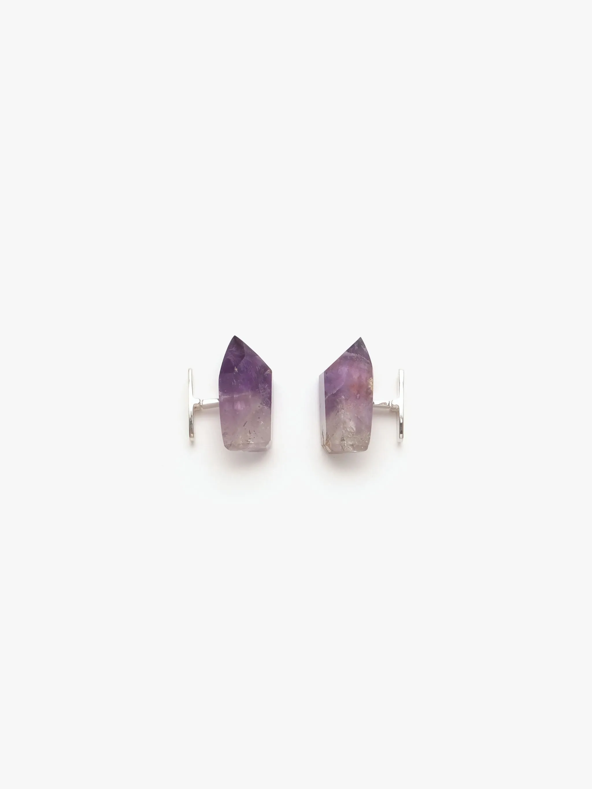 Cuff link: amethyst sold by Monies