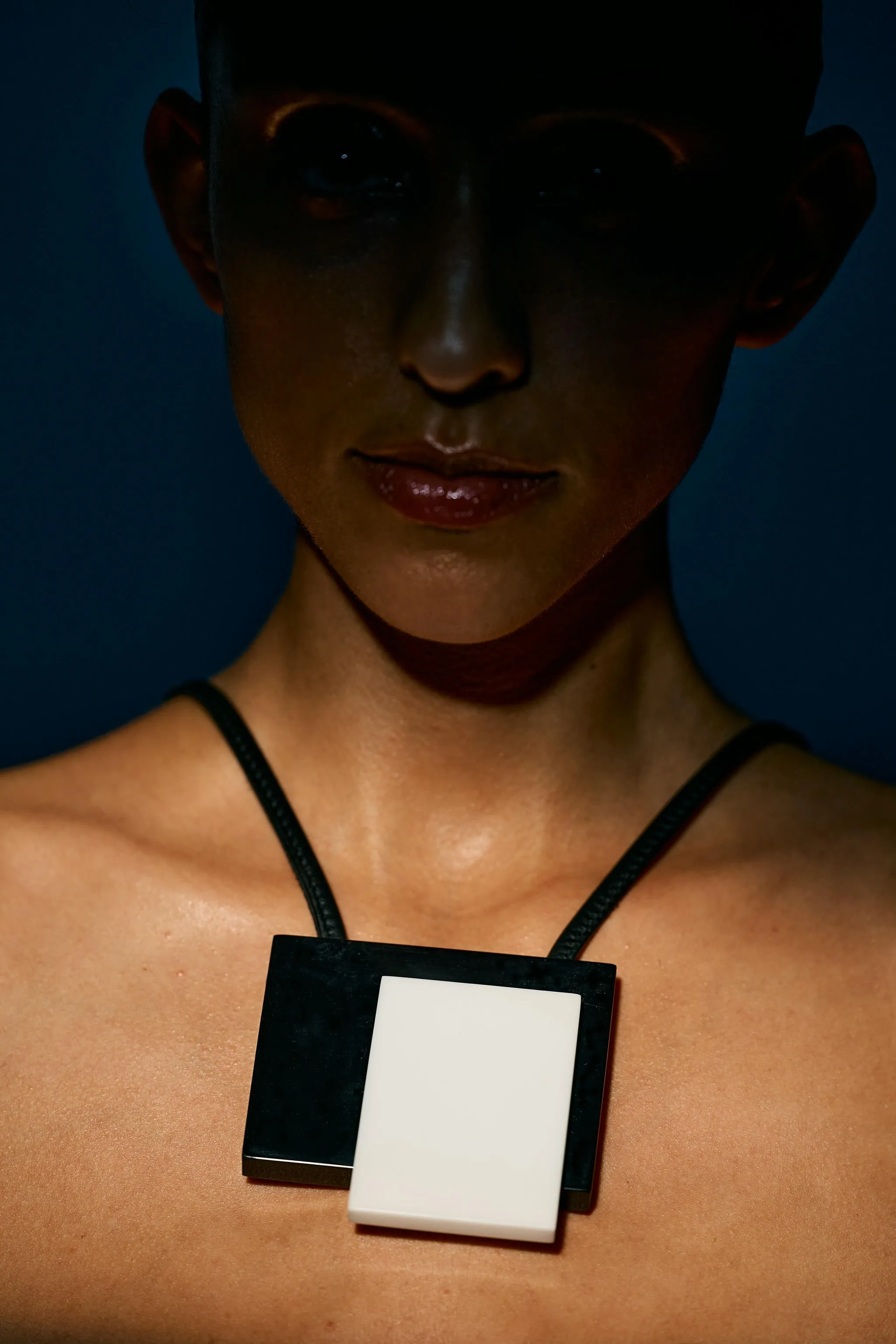 Wera pendant: black/white acrylic sold by Monies product image thumbnail 5