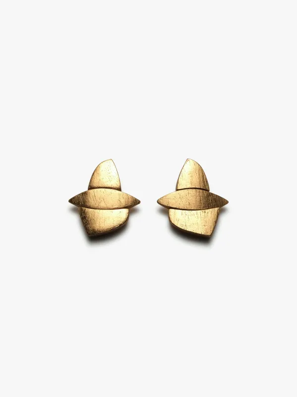Olia earring: goldfoil sold by Monies