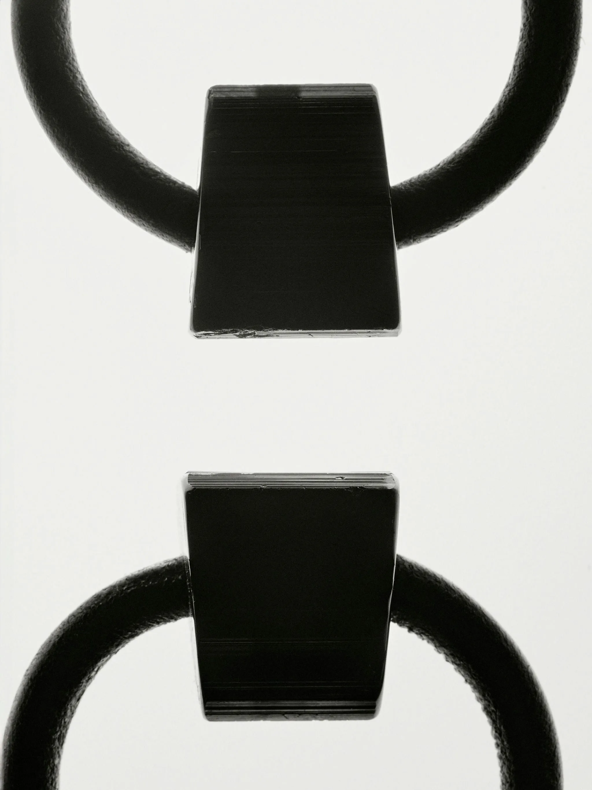 Jointure earclips: black tourmaline, leather sold by Monies product image thumbnail 4