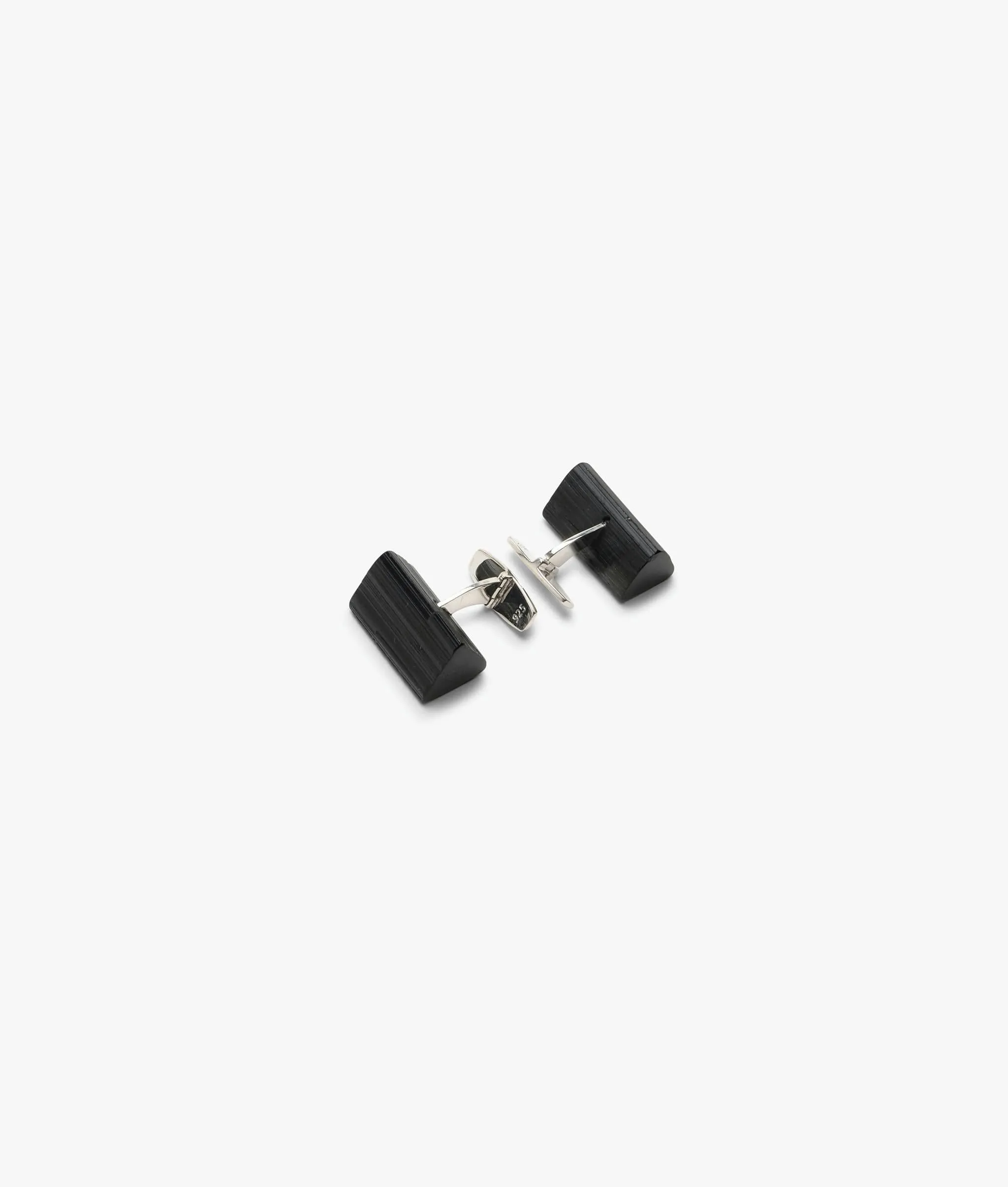 Noir cuff links: black tourmaline sold by Monies product image thumbnail 4