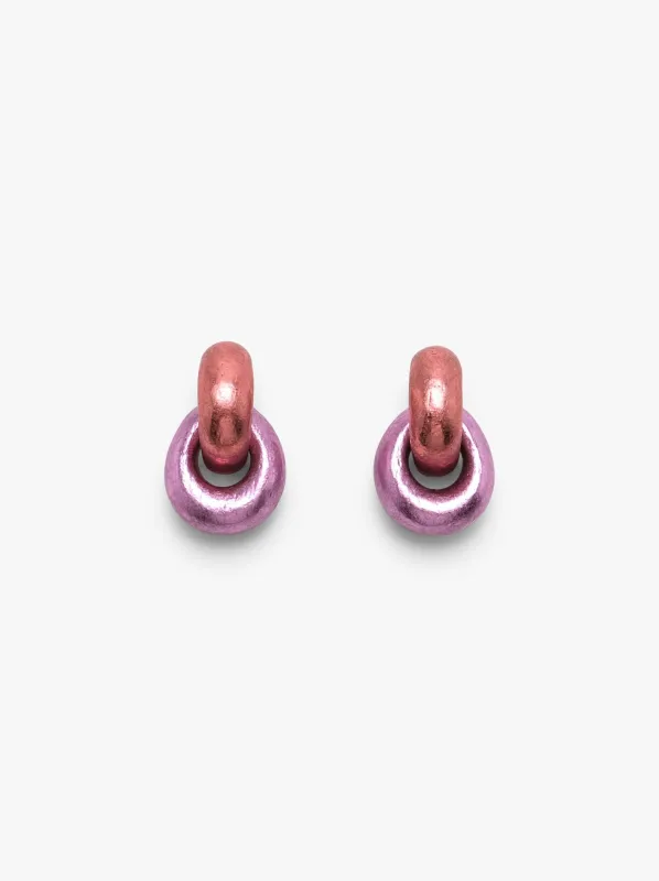 Astra earclips pink sold by Monies