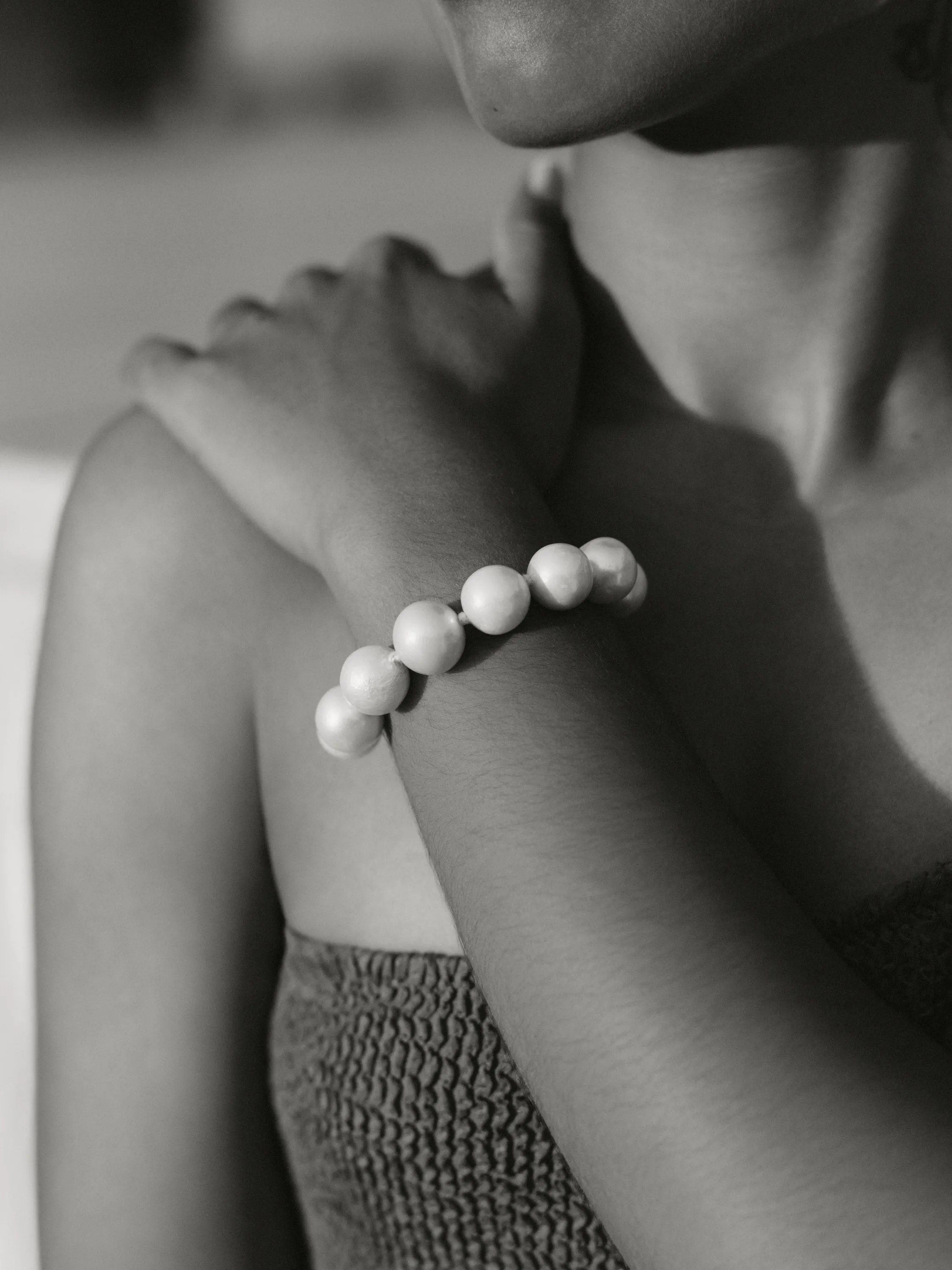 Aube bracelet: freshwater pearls sold by Monies product image thumbnail 2