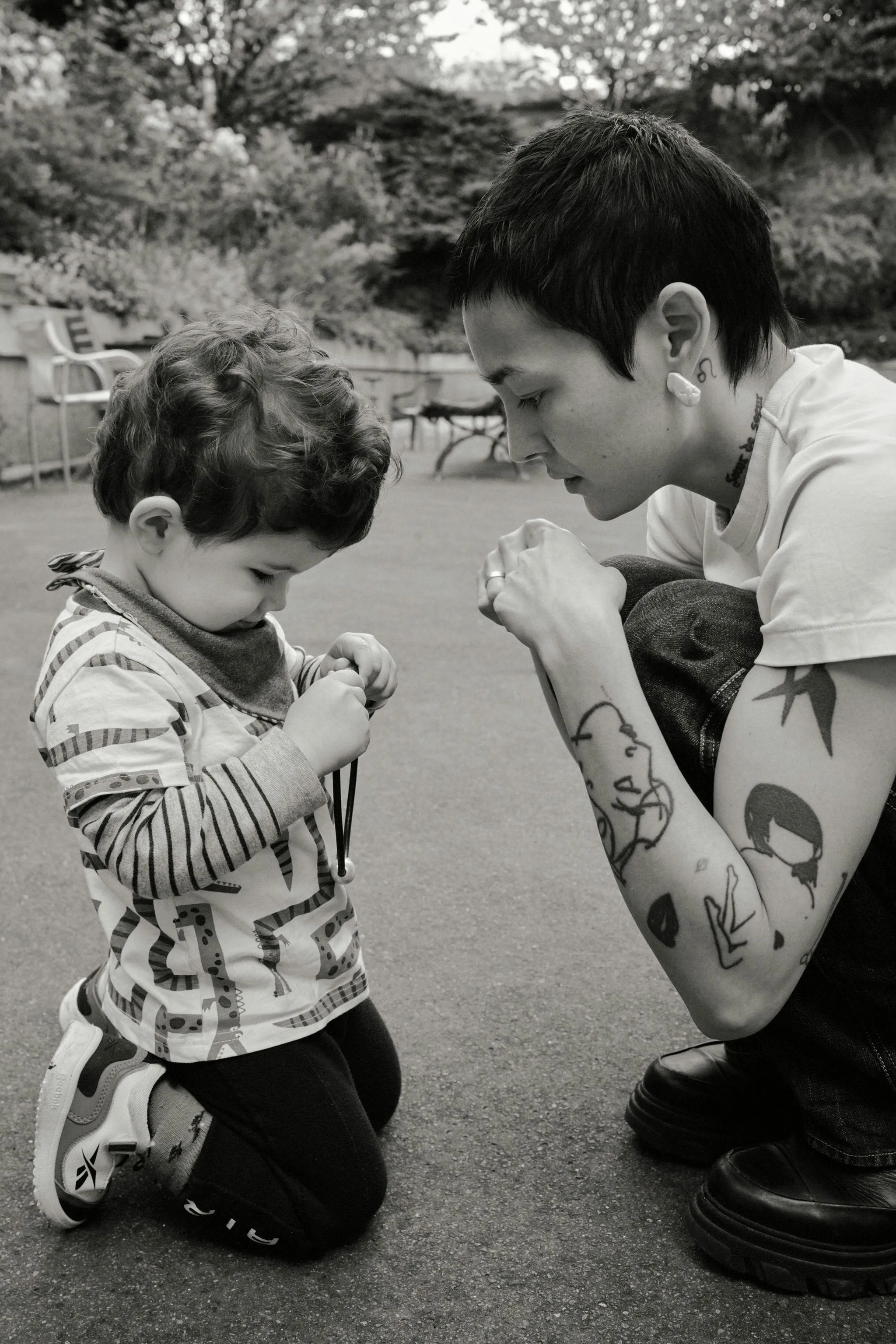 Marée earrings: baroque pearls sold by Monies product image thumbnail 2